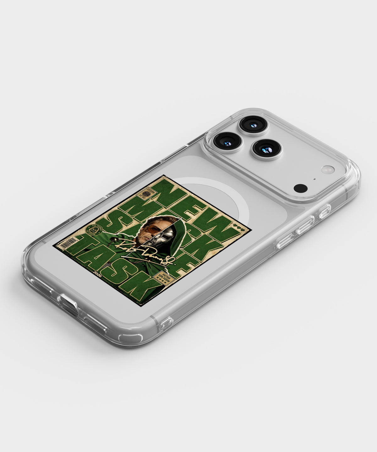 New Mask Crystal Magsafe Case