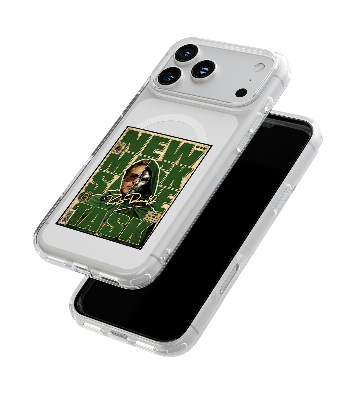 New Mask Crystal Magsafe Case