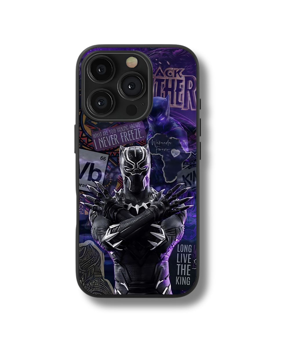 Black Panther Glass Case