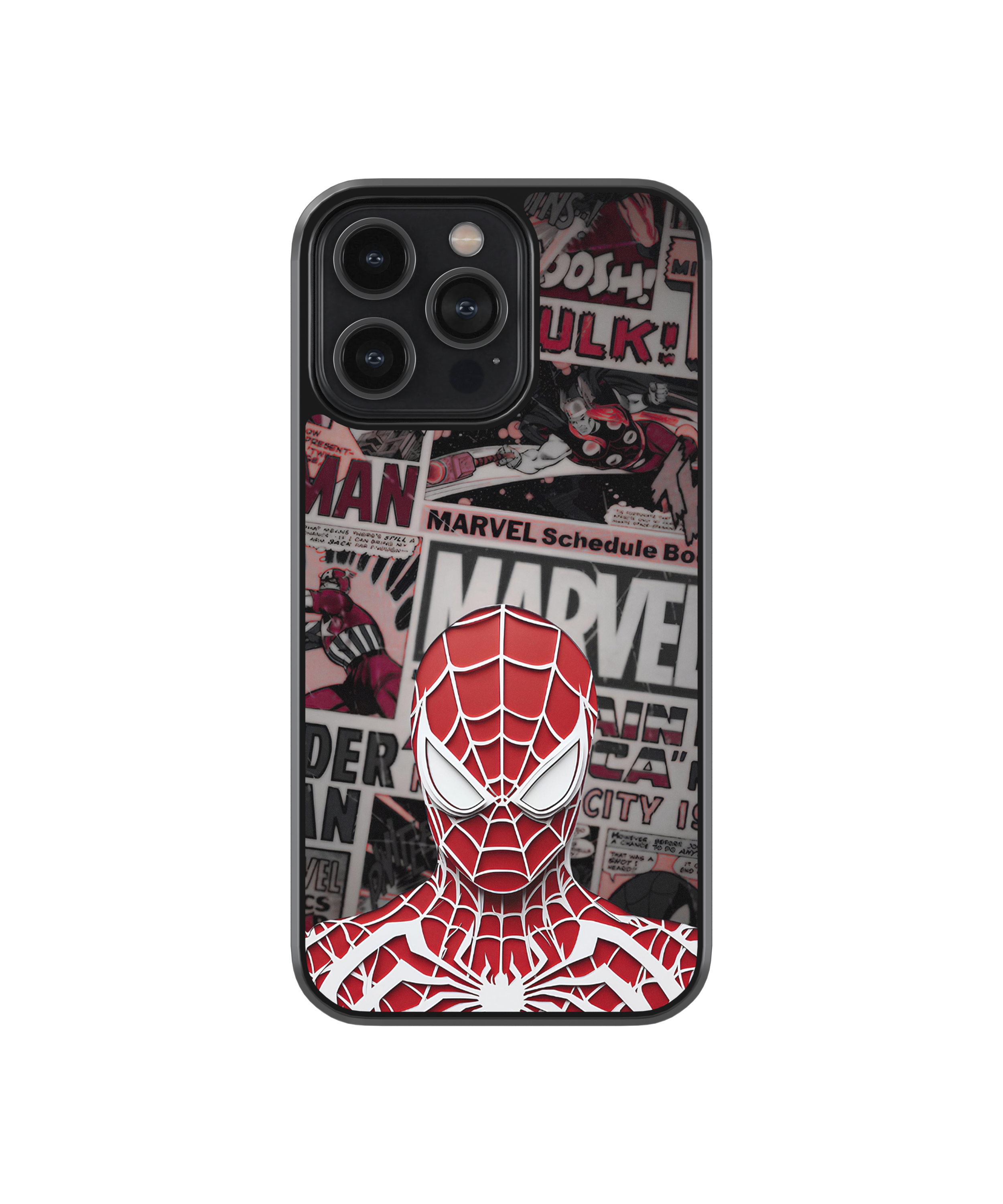 Red Web Armor Hybrid Case