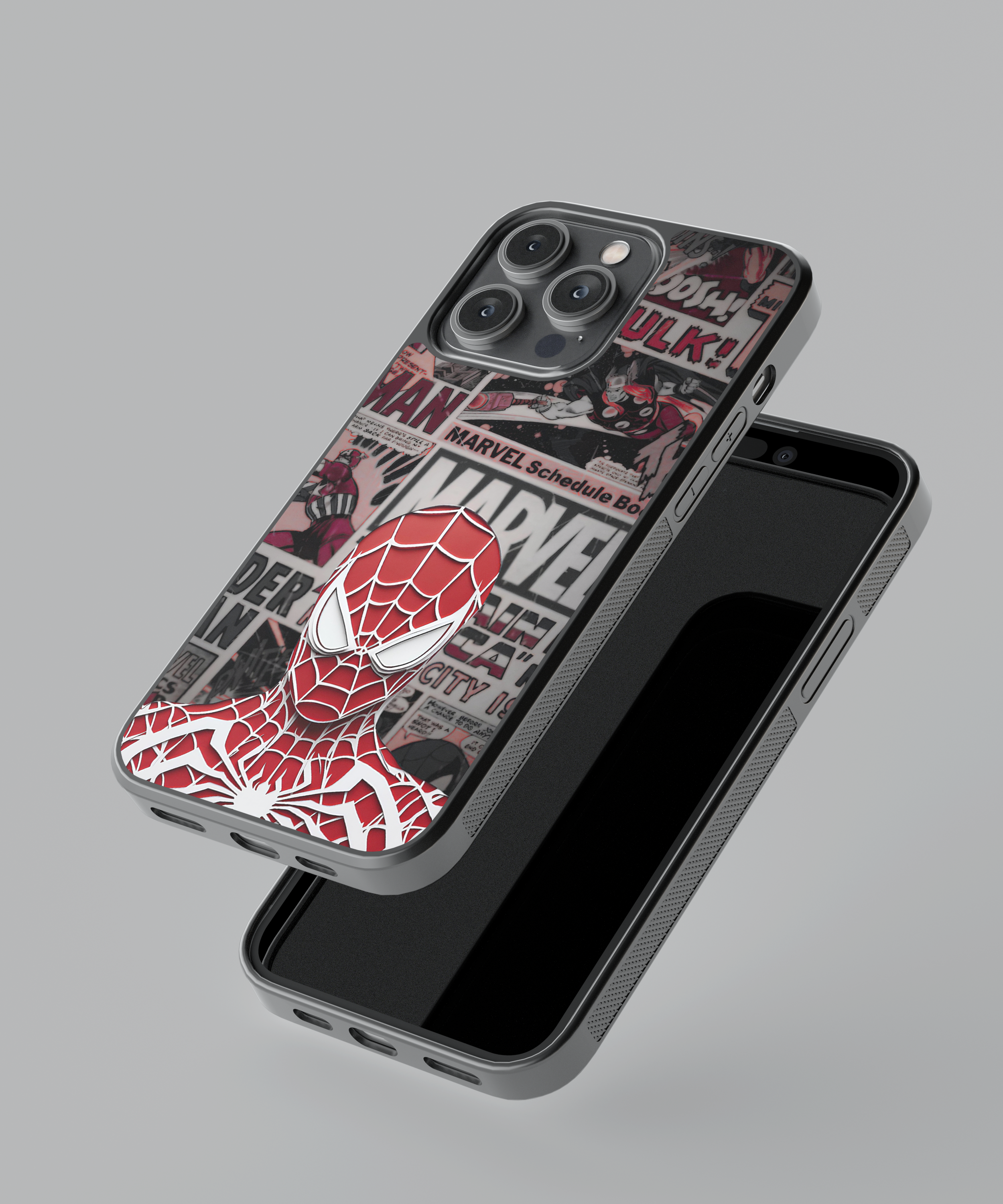 Red Web Armor Hybrid Case