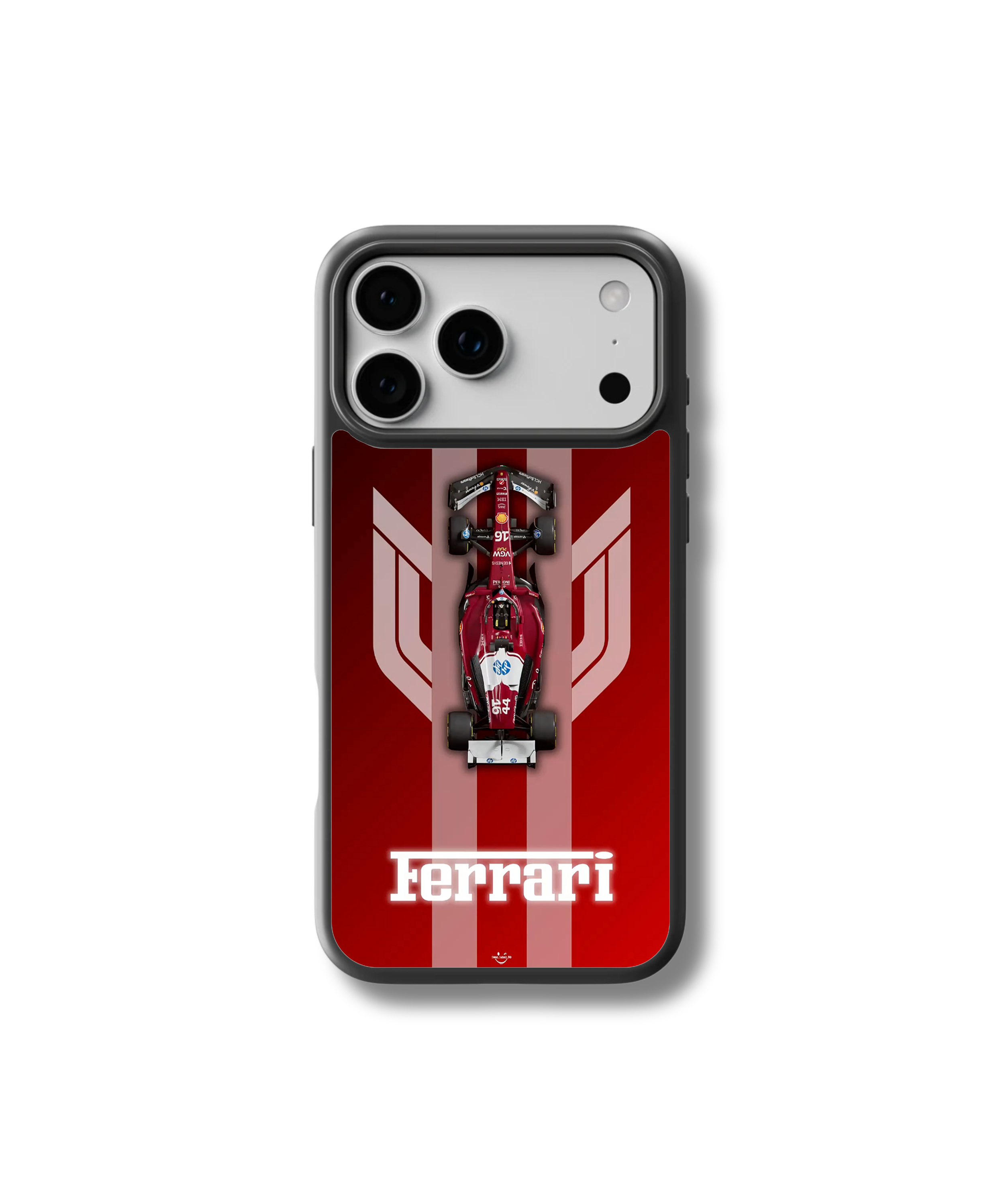 Ferrari Red GP Glass Case