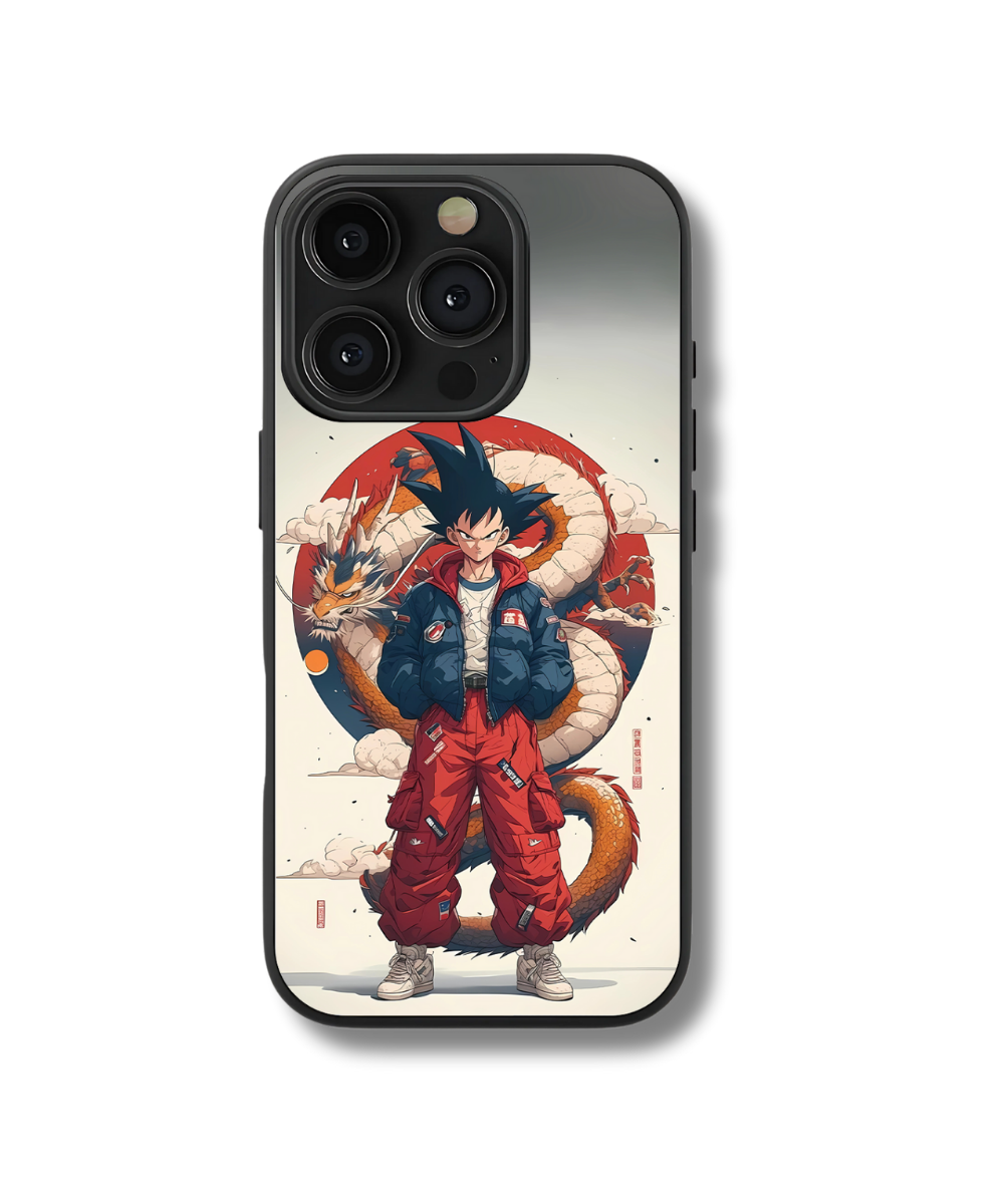 Dragon Goku Glass Case