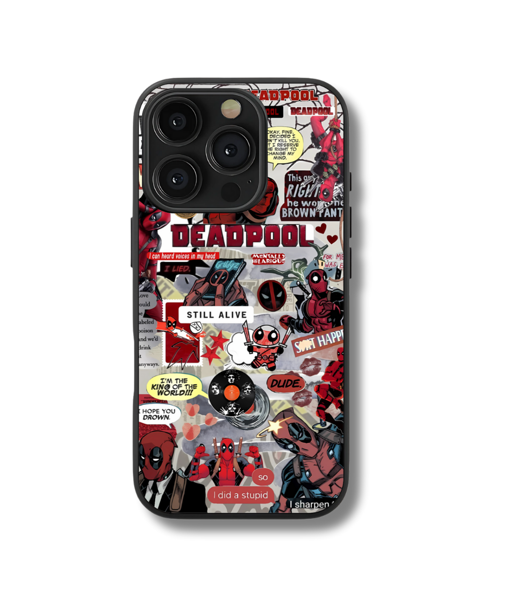 Deadpool Glass Case