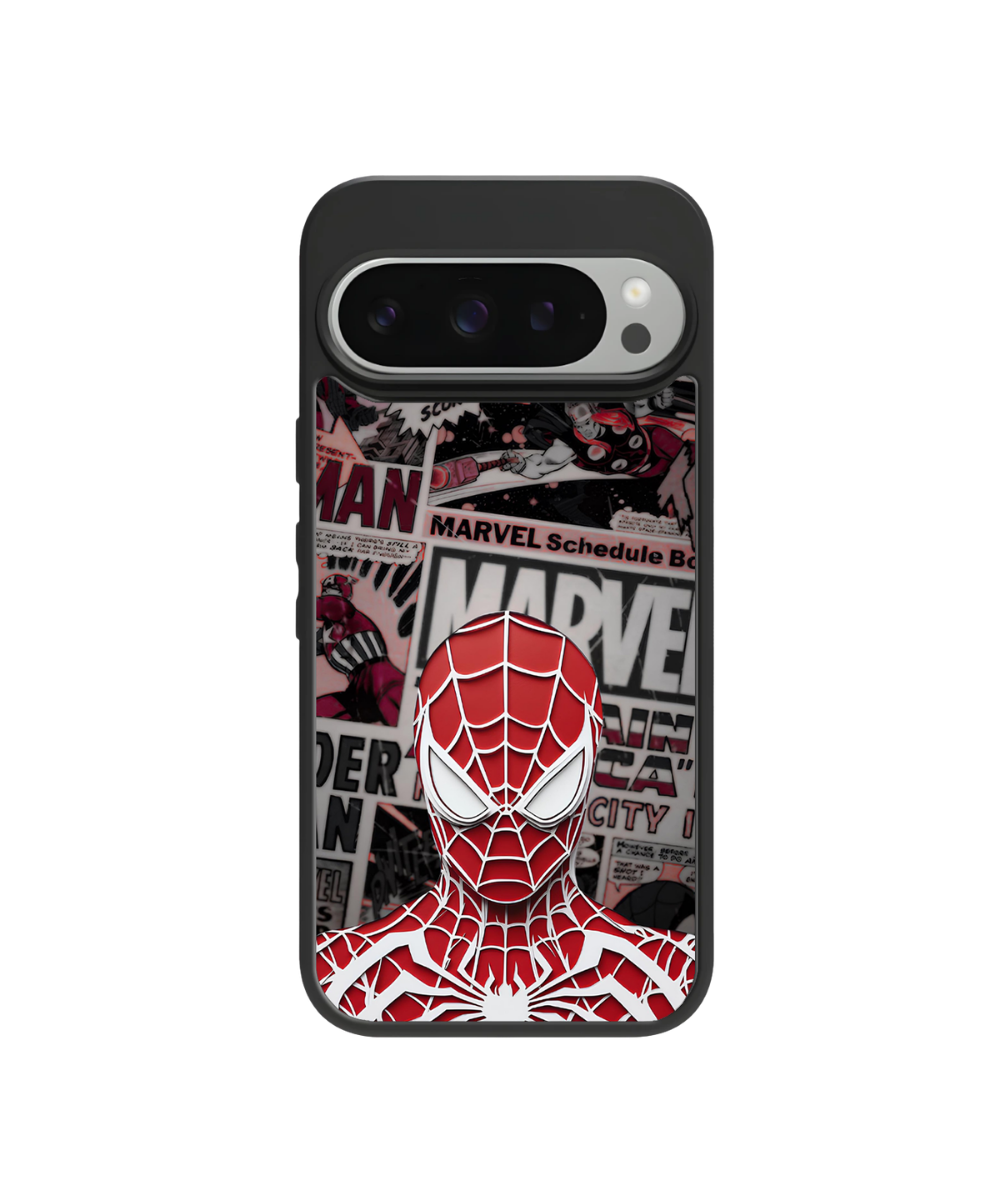 Red Web Armor Hybrid Case