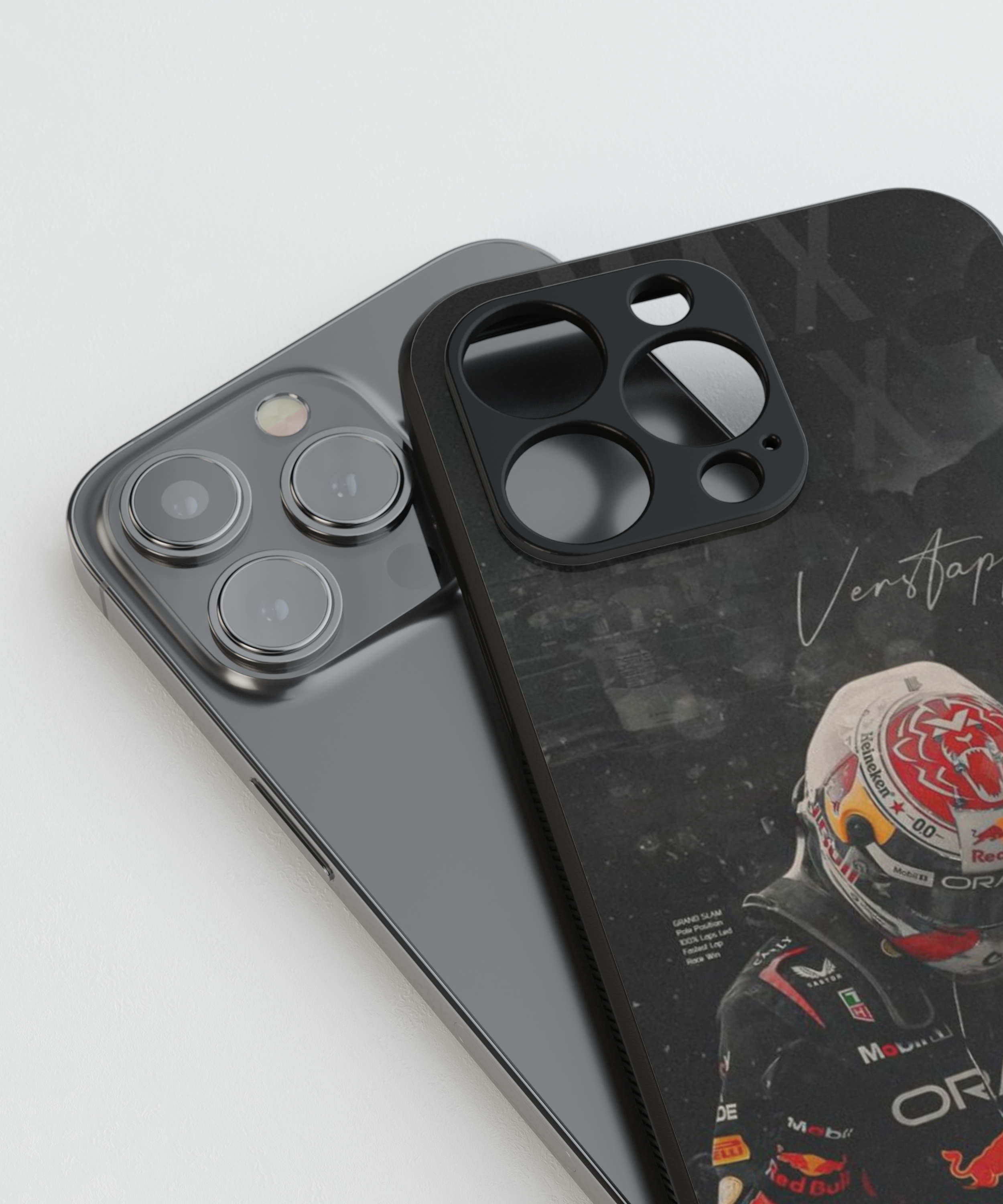 F1 Champion Night Glass Case