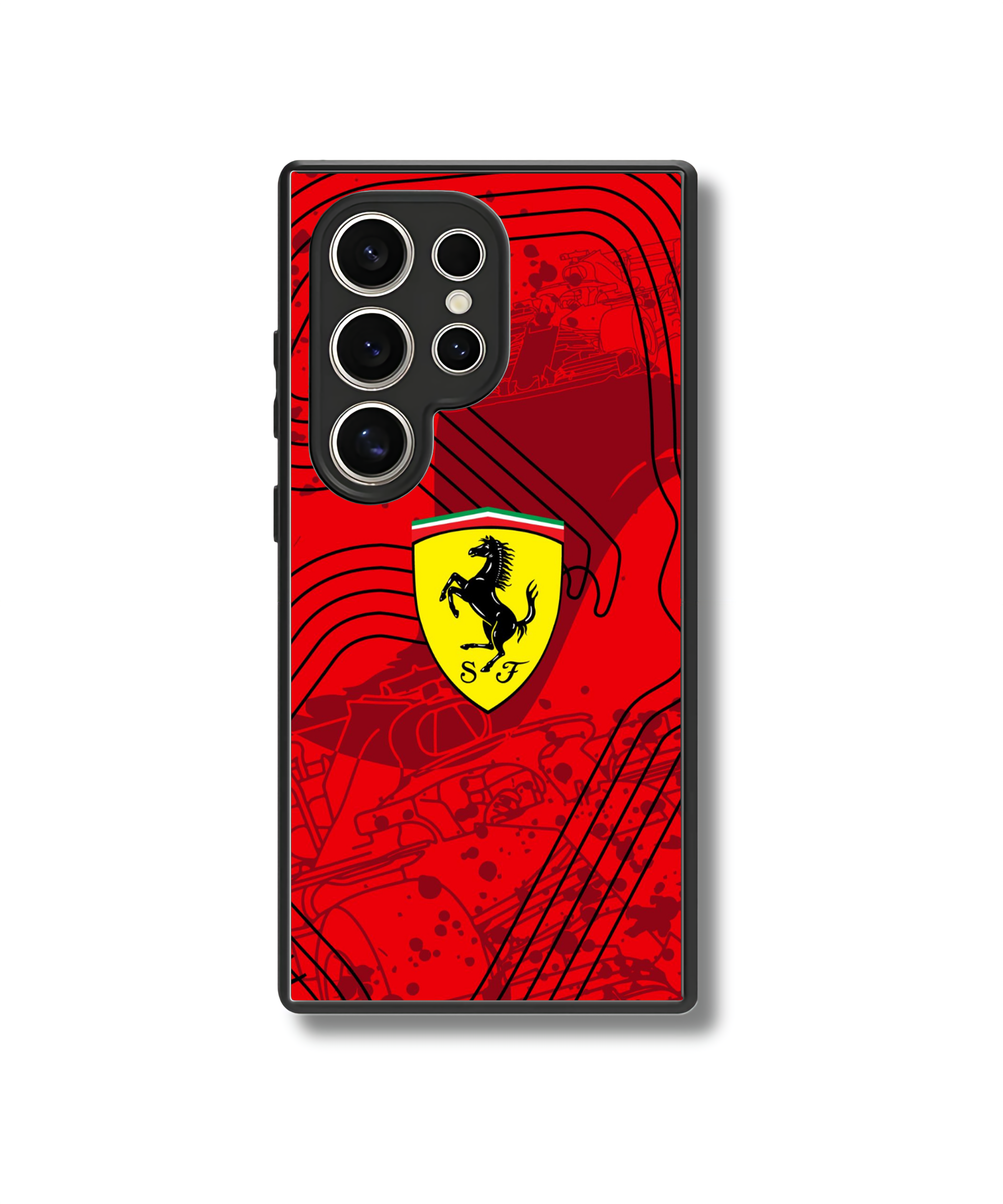 Scuderia Red – Ferrari Hybrid Case