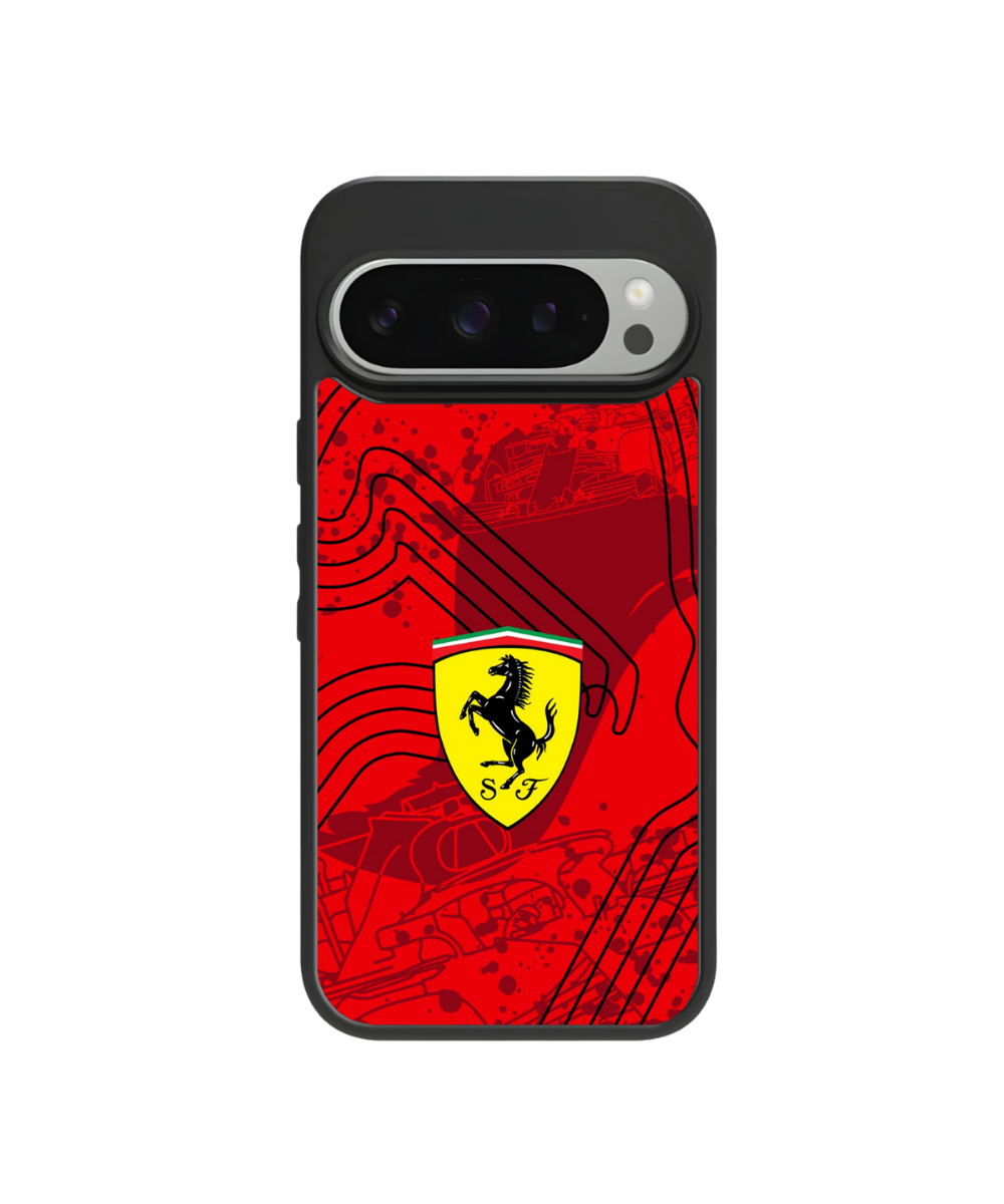 Scuderia Red – Ferrari Hybrid Case