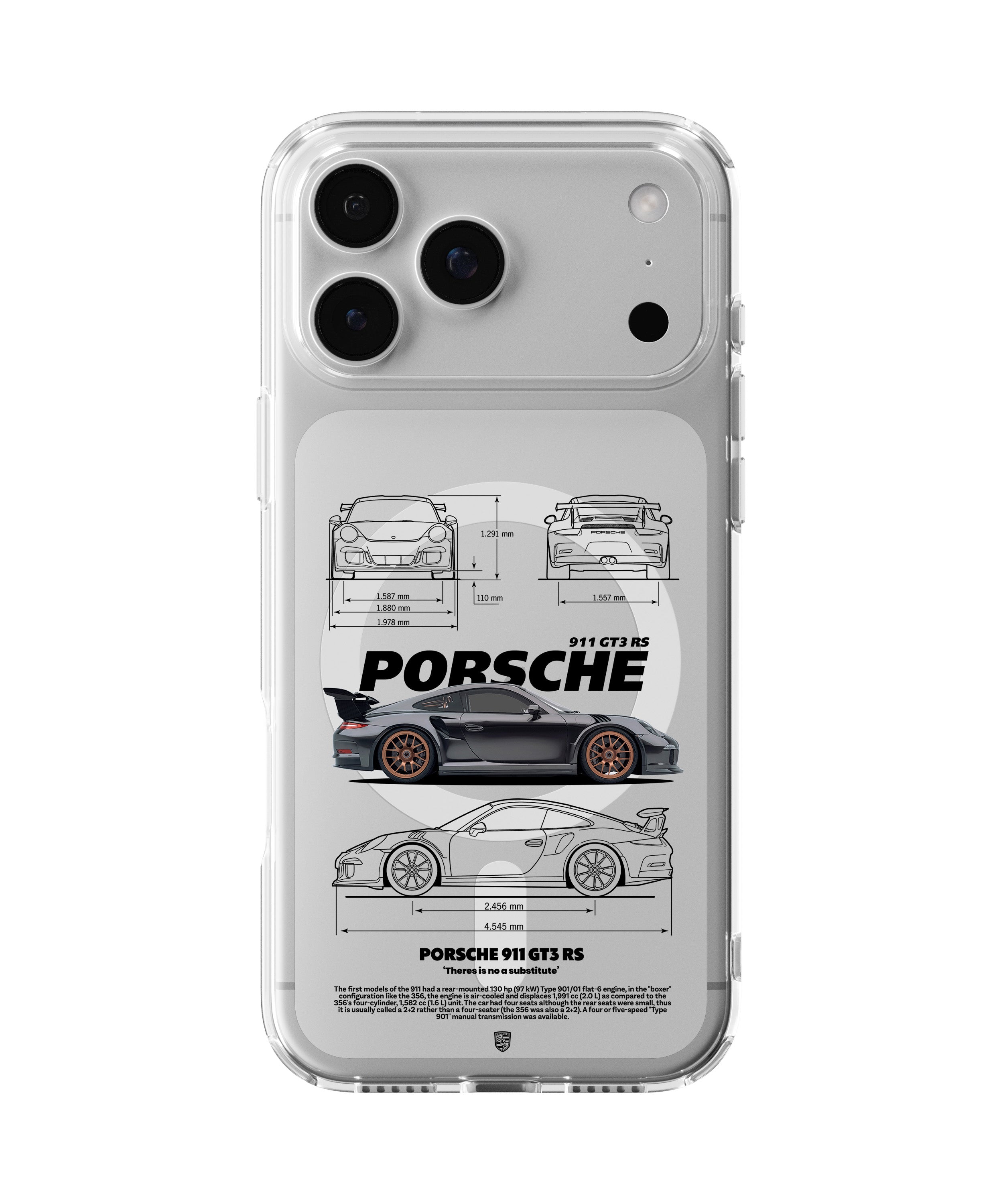 911 GT3 Crystal Magsafe Case