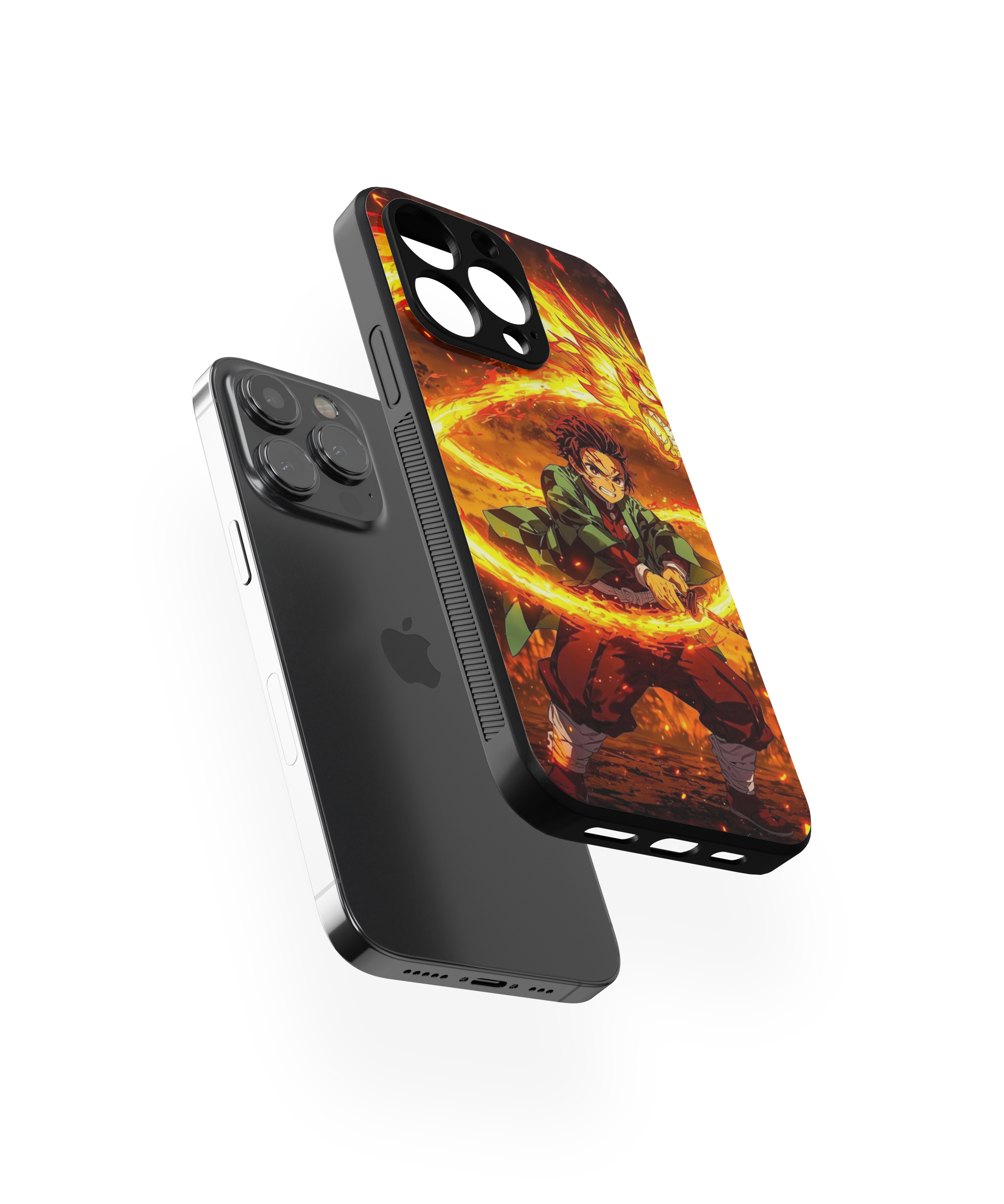 Scorpion Flame Glass Case