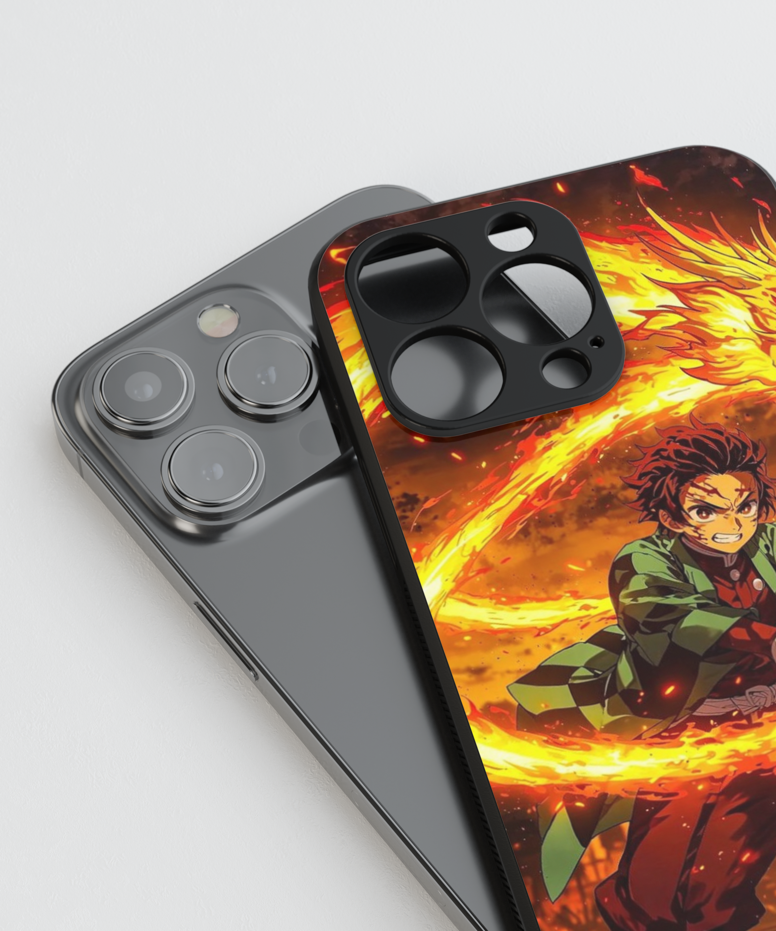 Scorpion Flame Glass Case