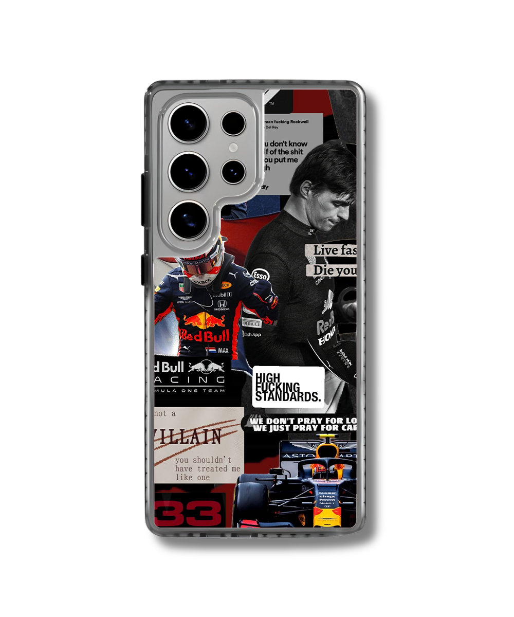 F1 Race Collage Stride Case