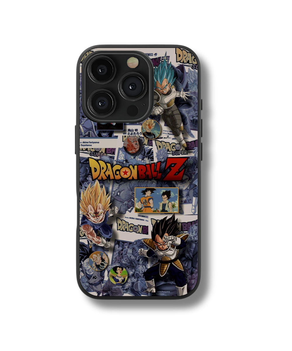 Dragon Ball Z Manga Glass Case