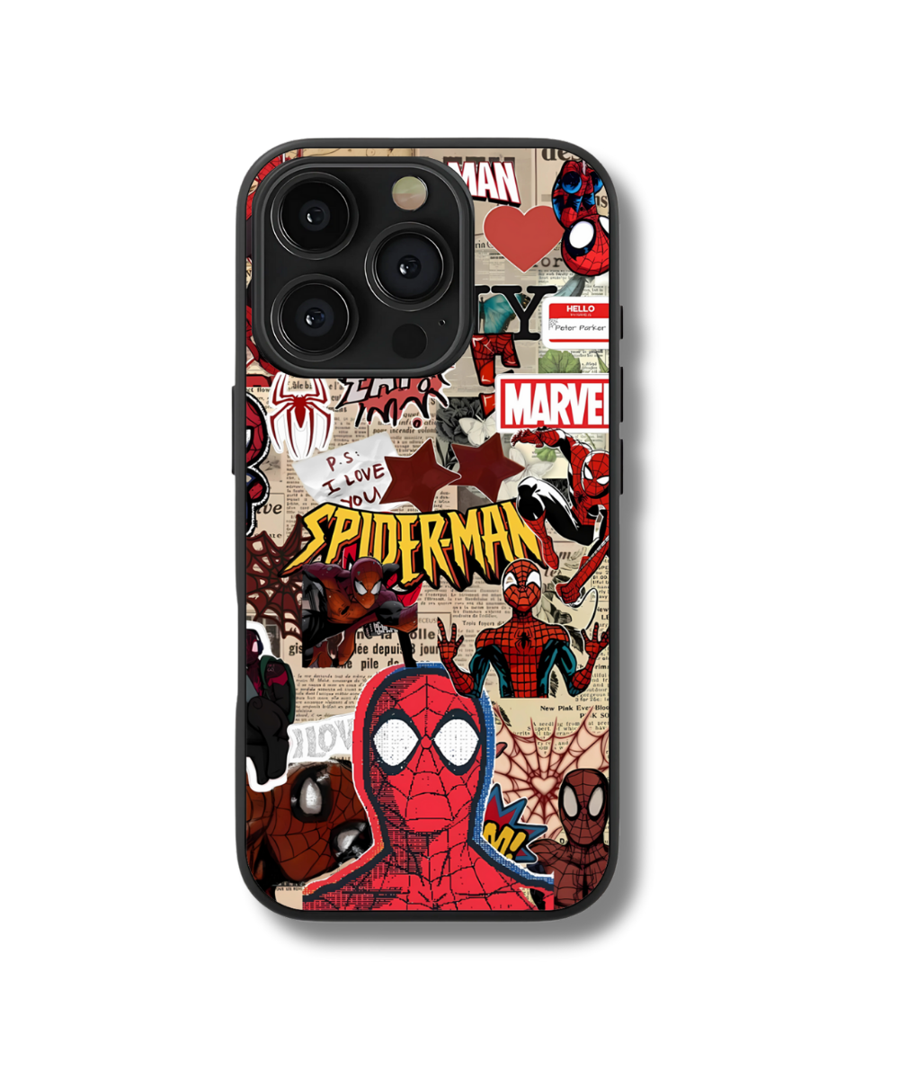 Marvel Spider Man Glass Case