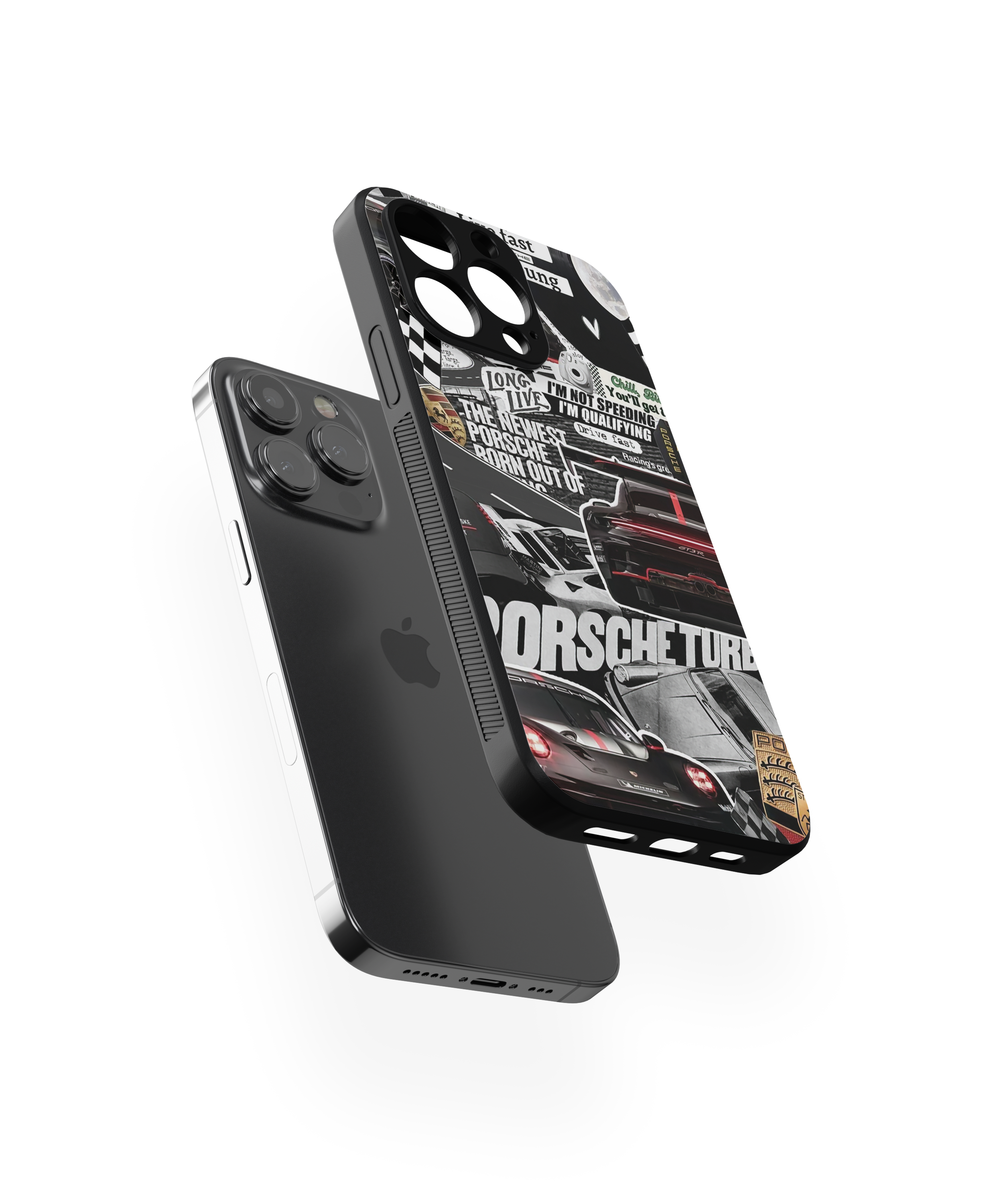 Porsche Turbo Glass Case