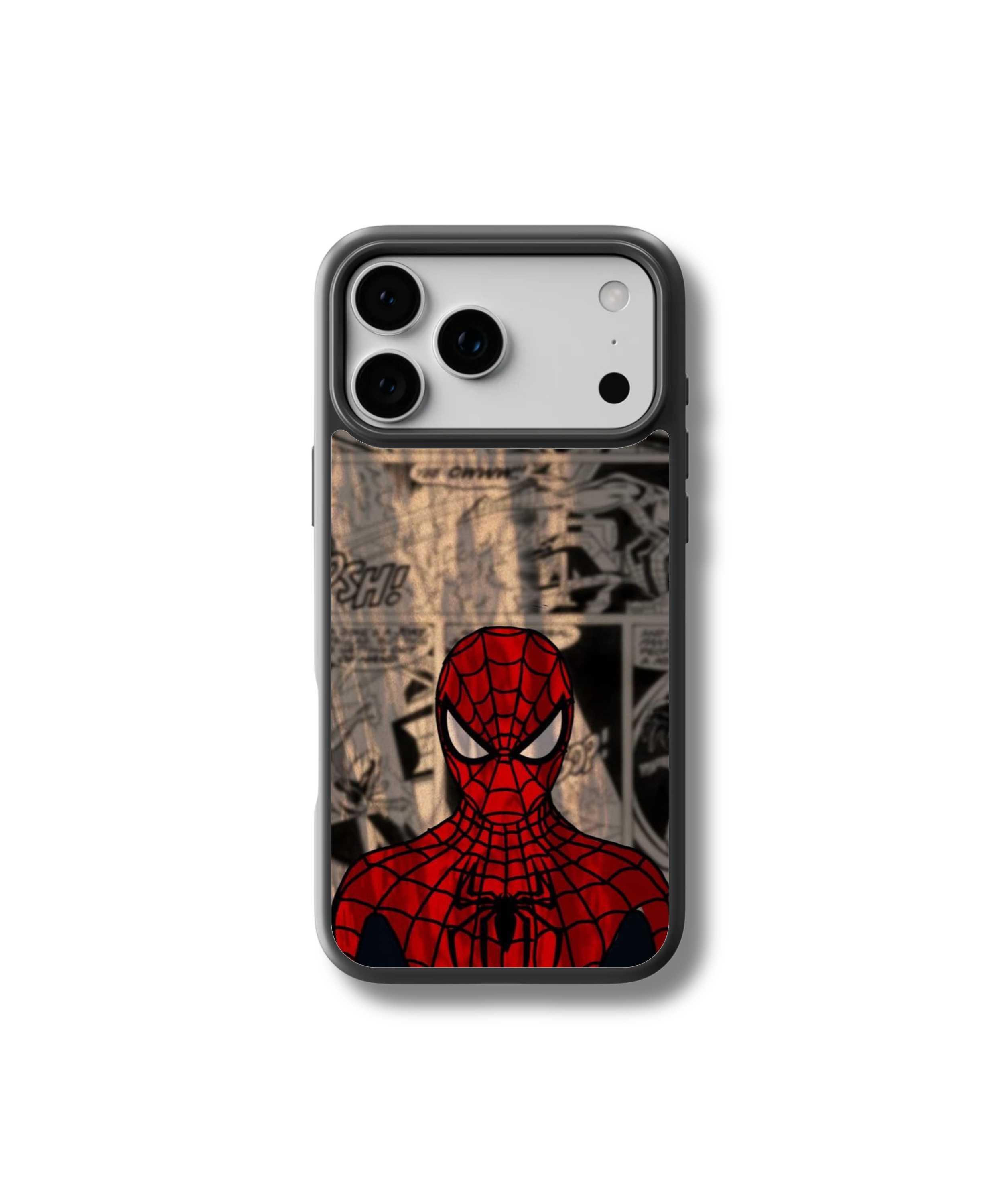 Retro Spider-Man Glass Case