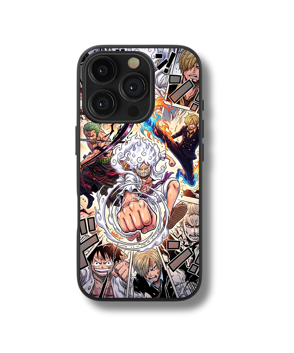 Luffy Rage Glass Case