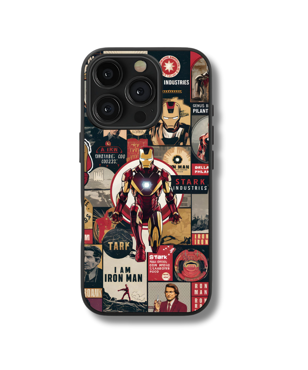 Iron Man Glass Case