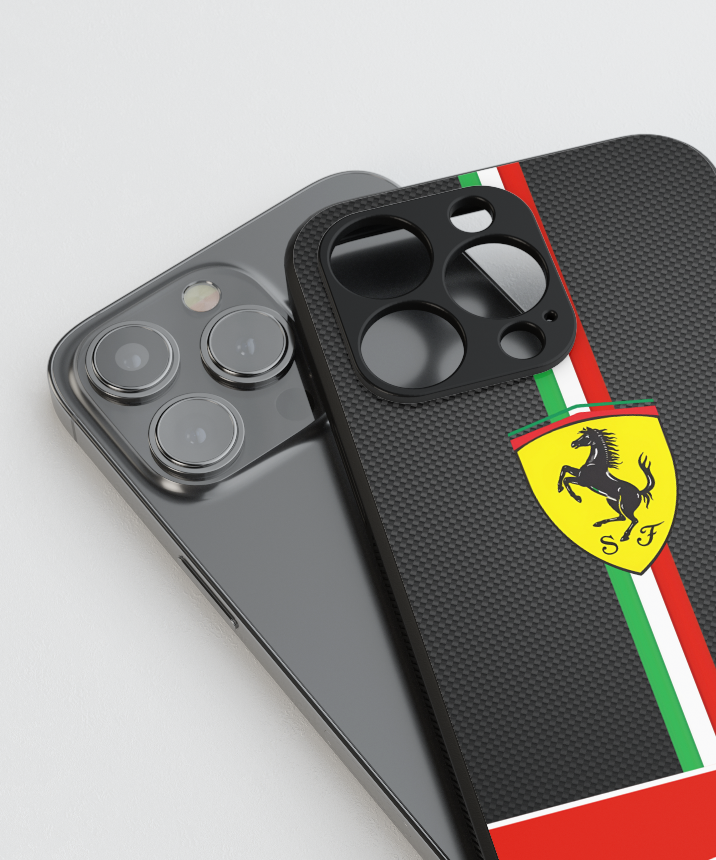Formula 1 Stripe Glass Case
