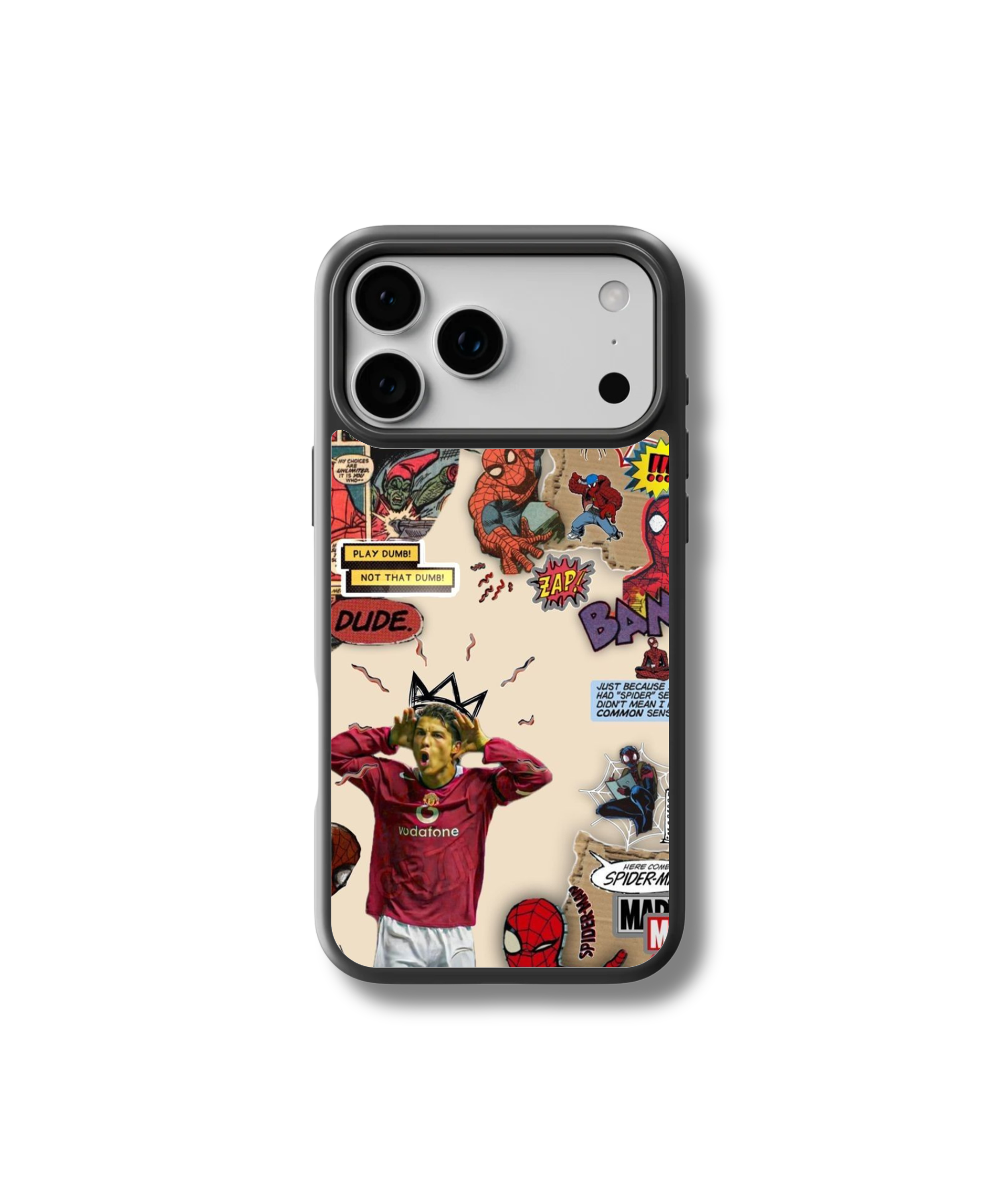 Siuu Spiderman Glass case