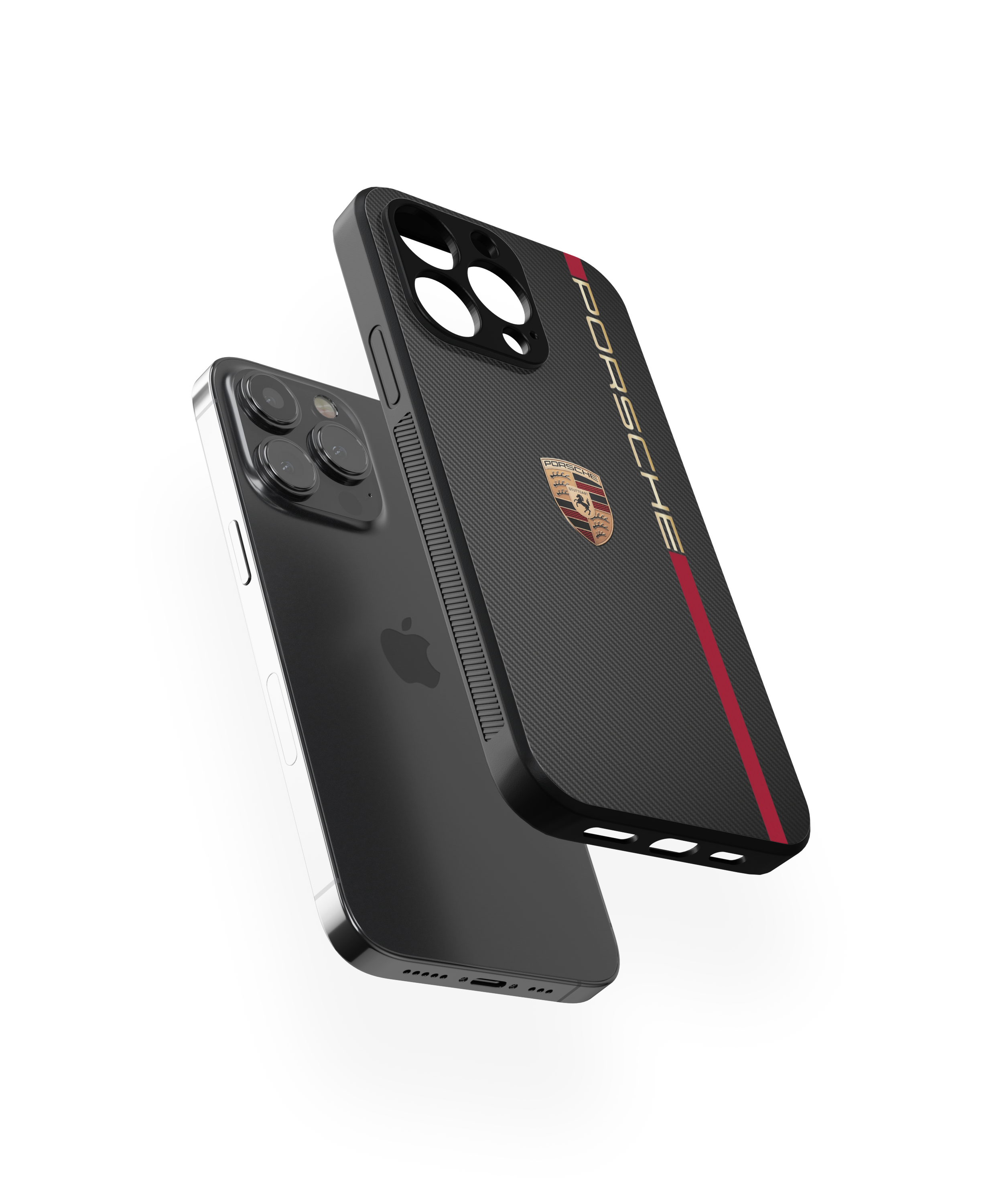 Porsche Carbon Glass Case