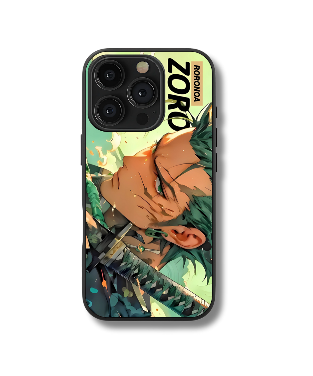 Roronoa Zoro Glass Case