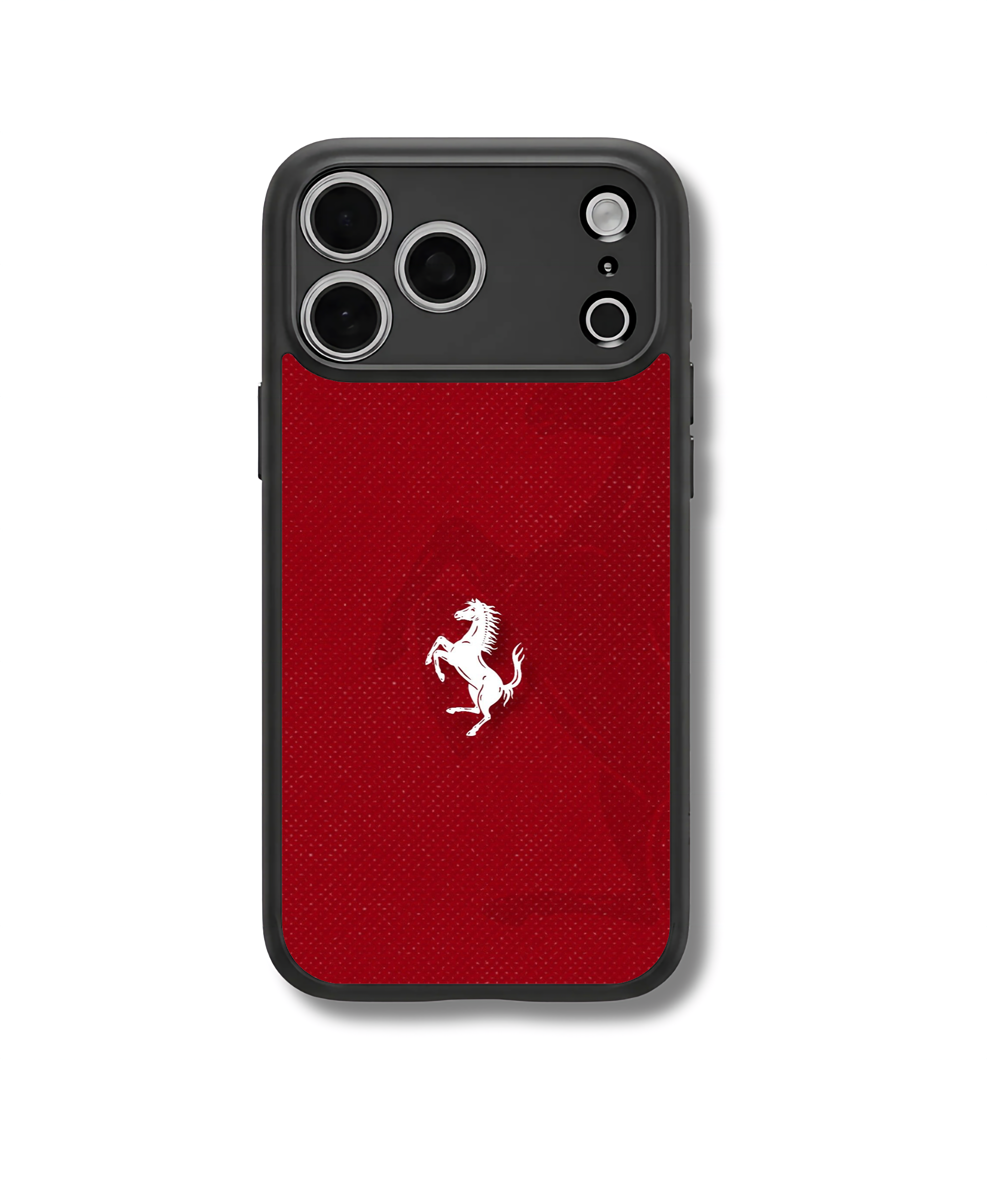 Red Ferrari Glass Case
