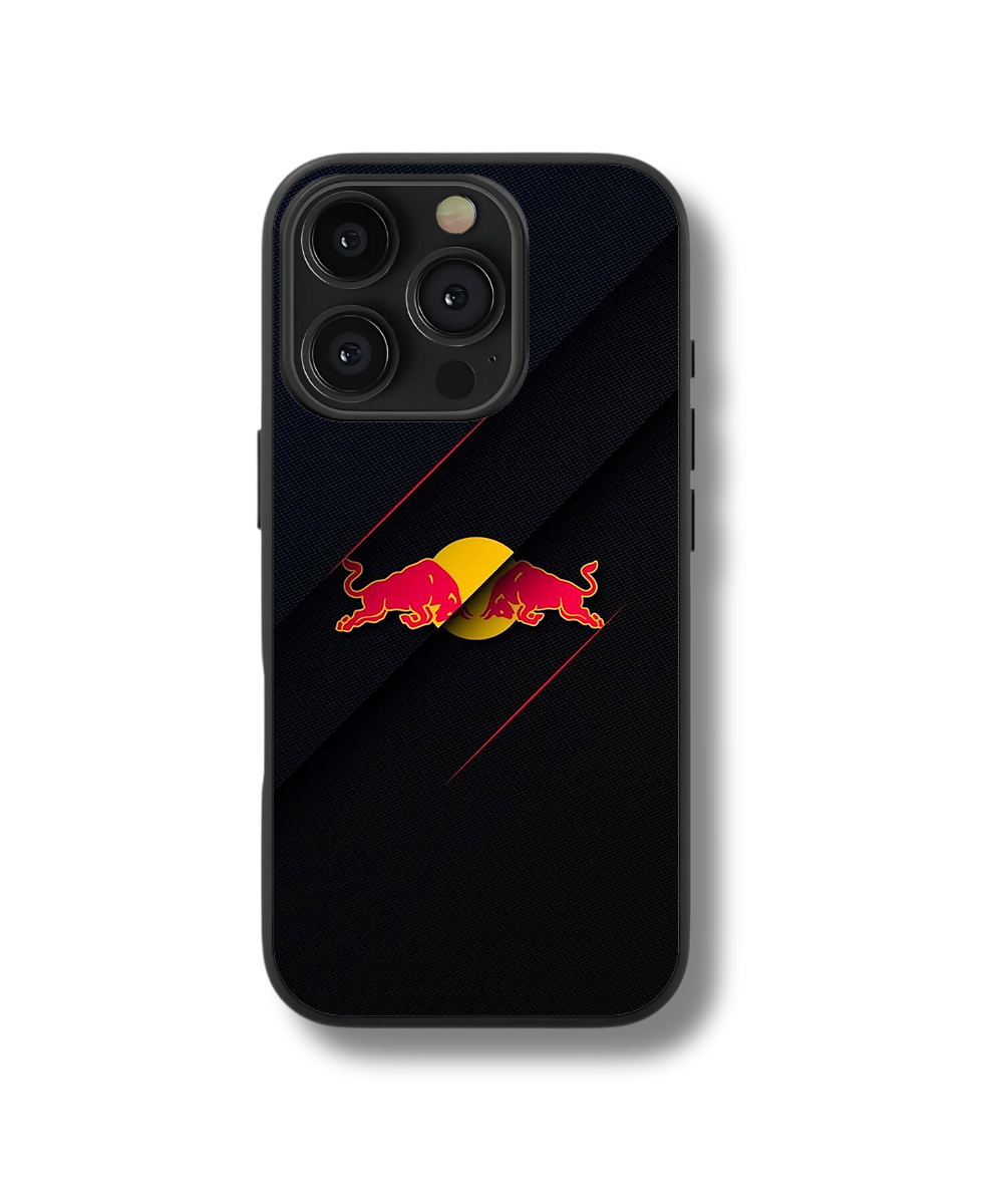 Red Bull Strike Glass Case