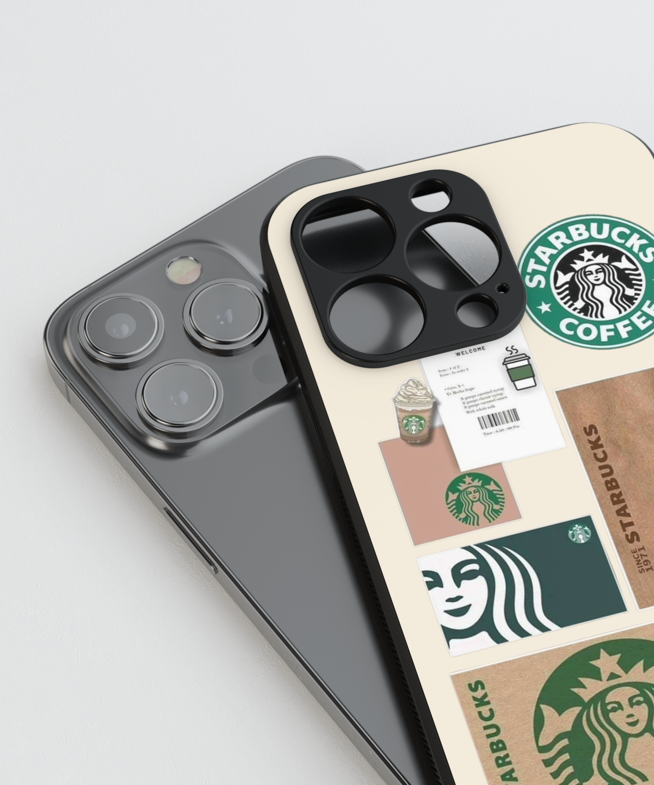 Starbucks Glass Case