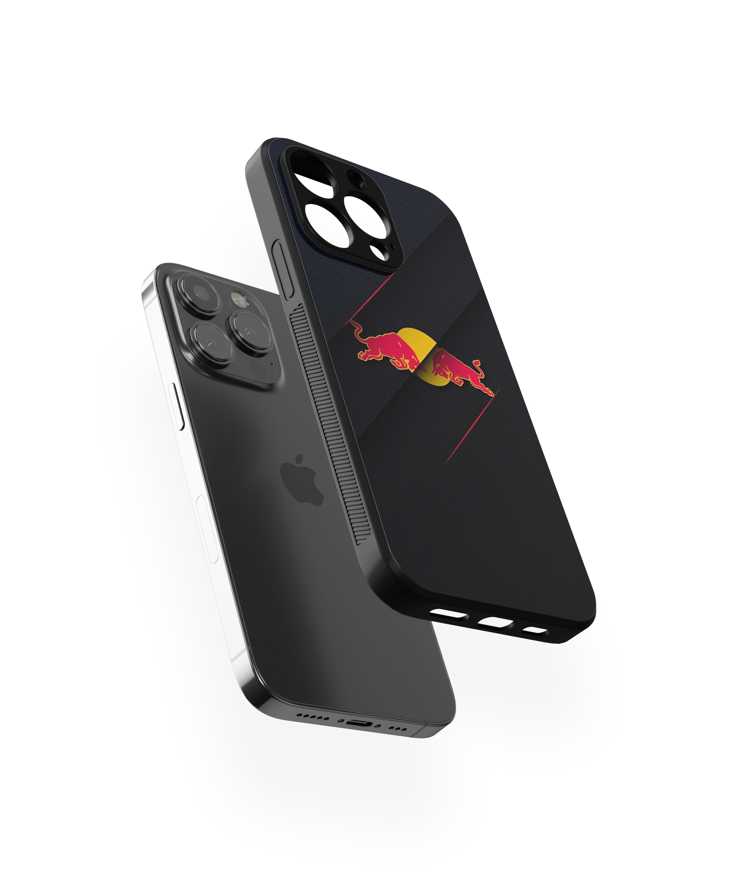 Red Bull Strike Glass Case