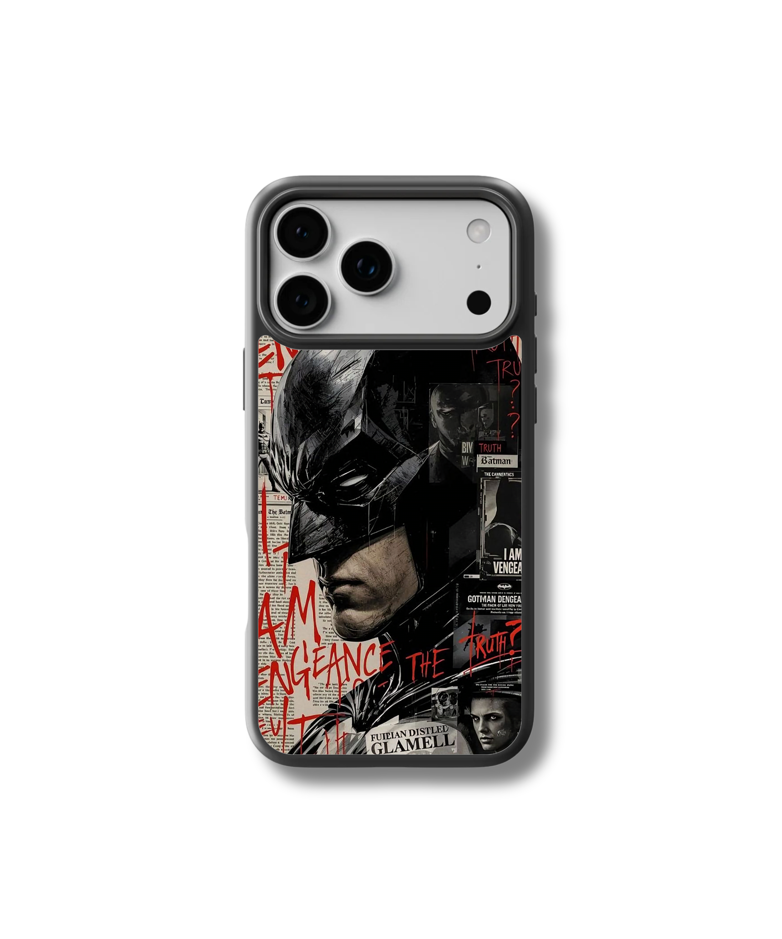 The Batman Rage Glass Case