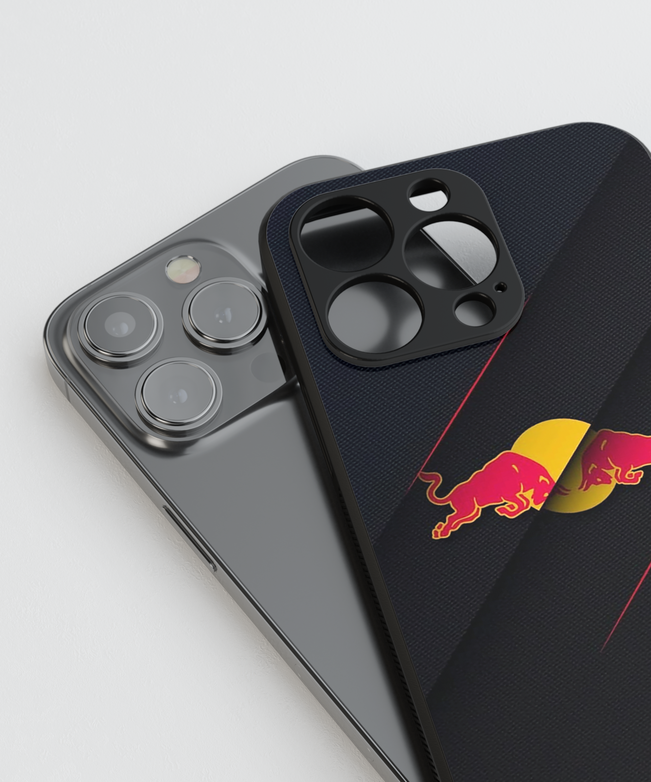 Red Bull Strike Glass Case