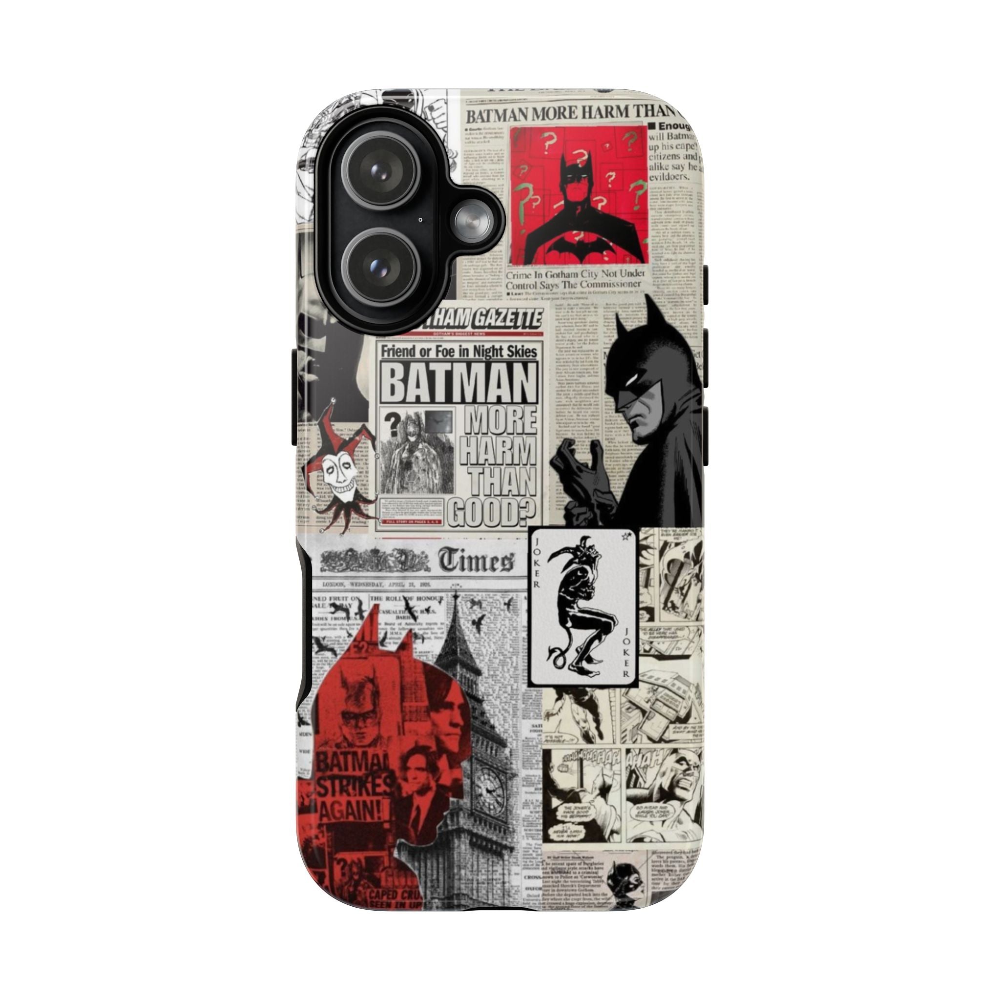 Batman Red Justice Tough Case