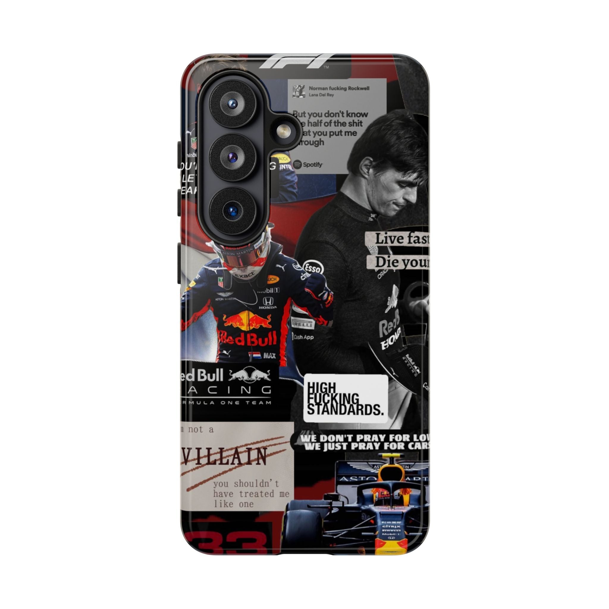 F1 Race Collage Tough Case
