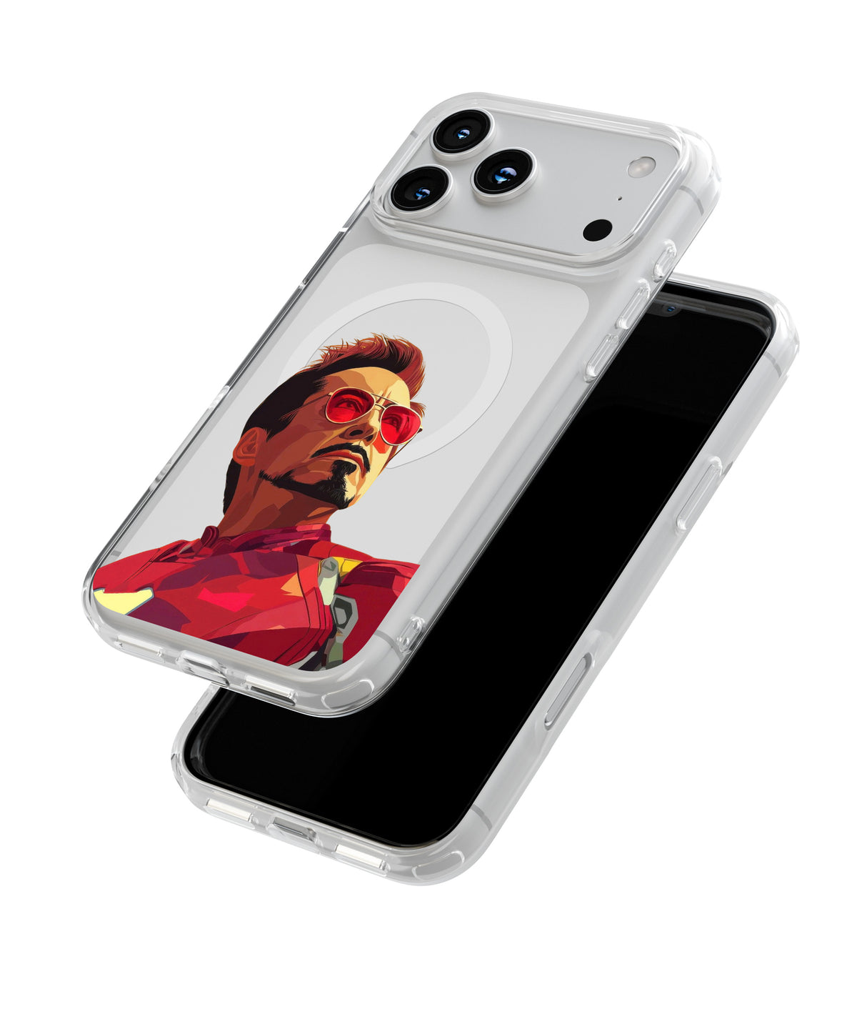 Tony Stark Crystal Magsafe Case