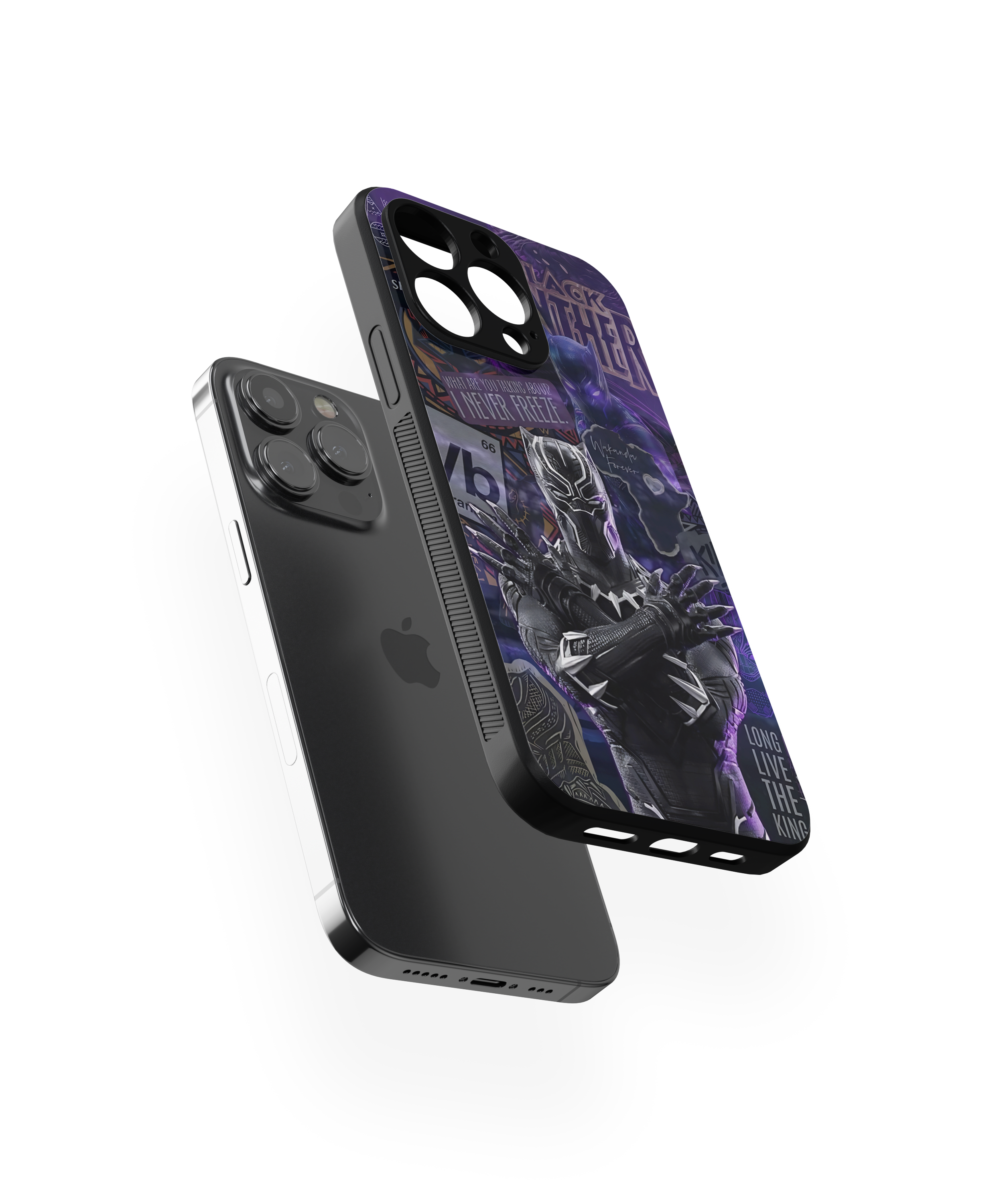 Black Panther Glass Case