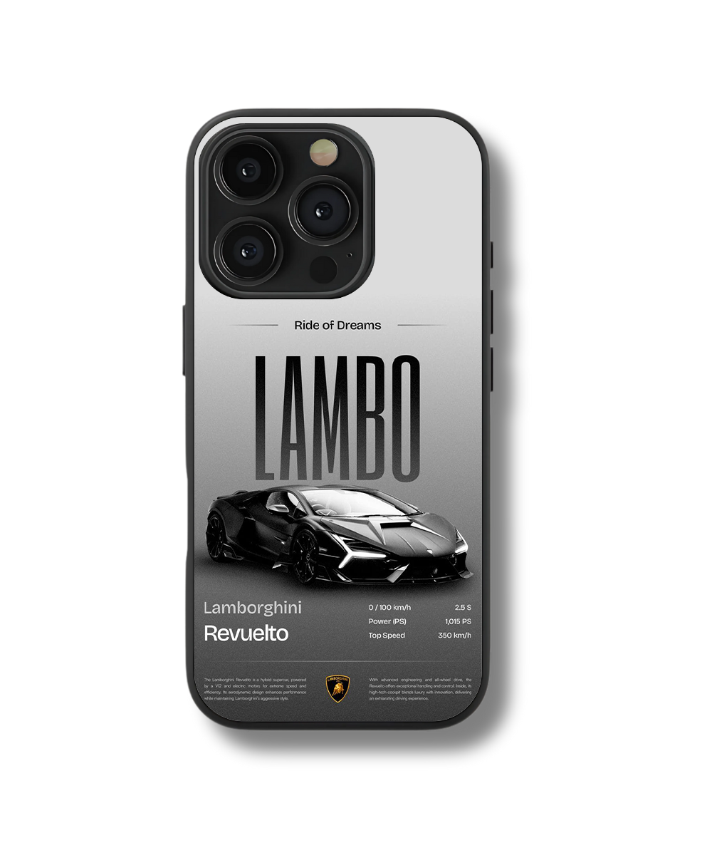 Lambo Glass Case