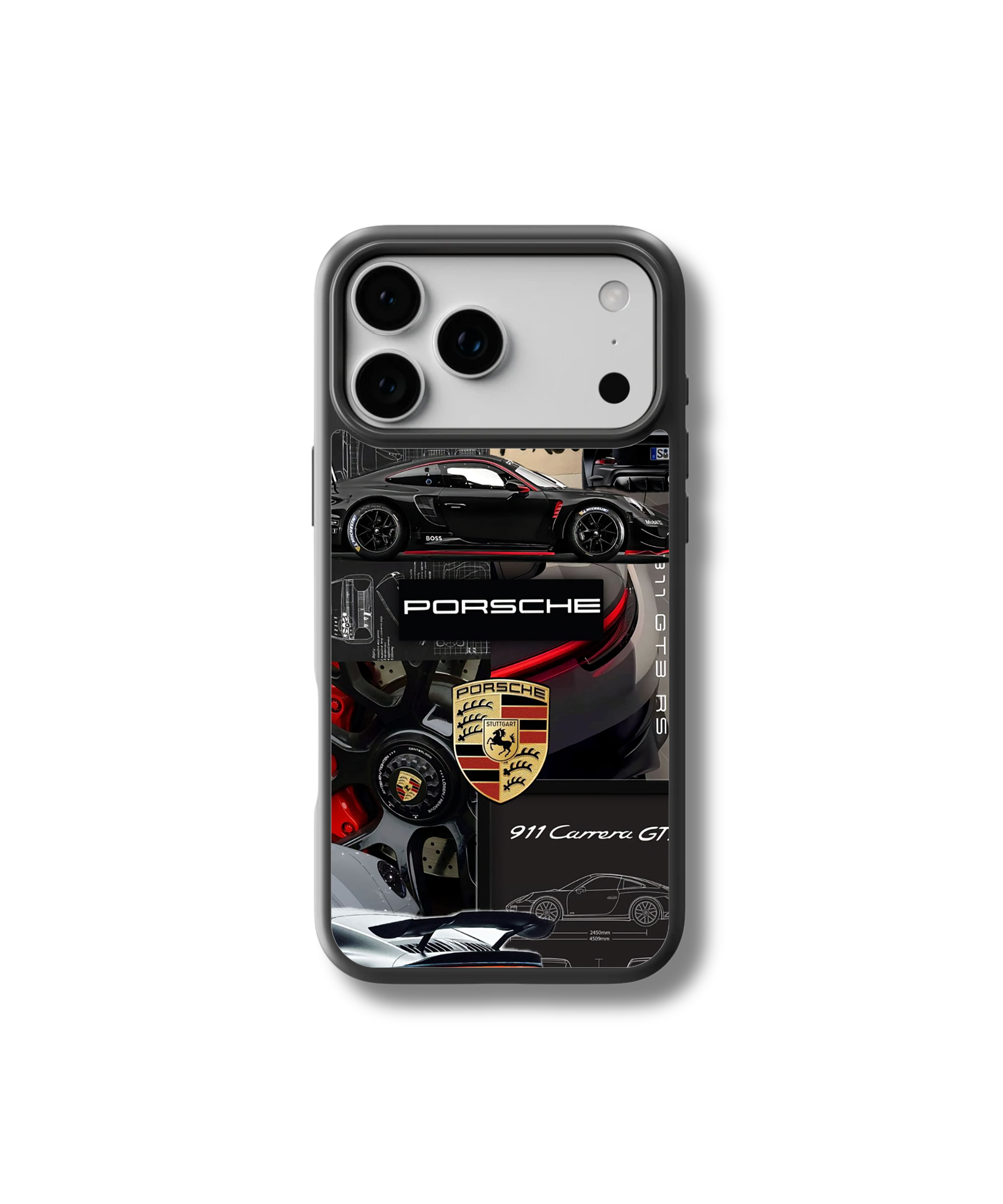 Porsche Race Grid Glass Case