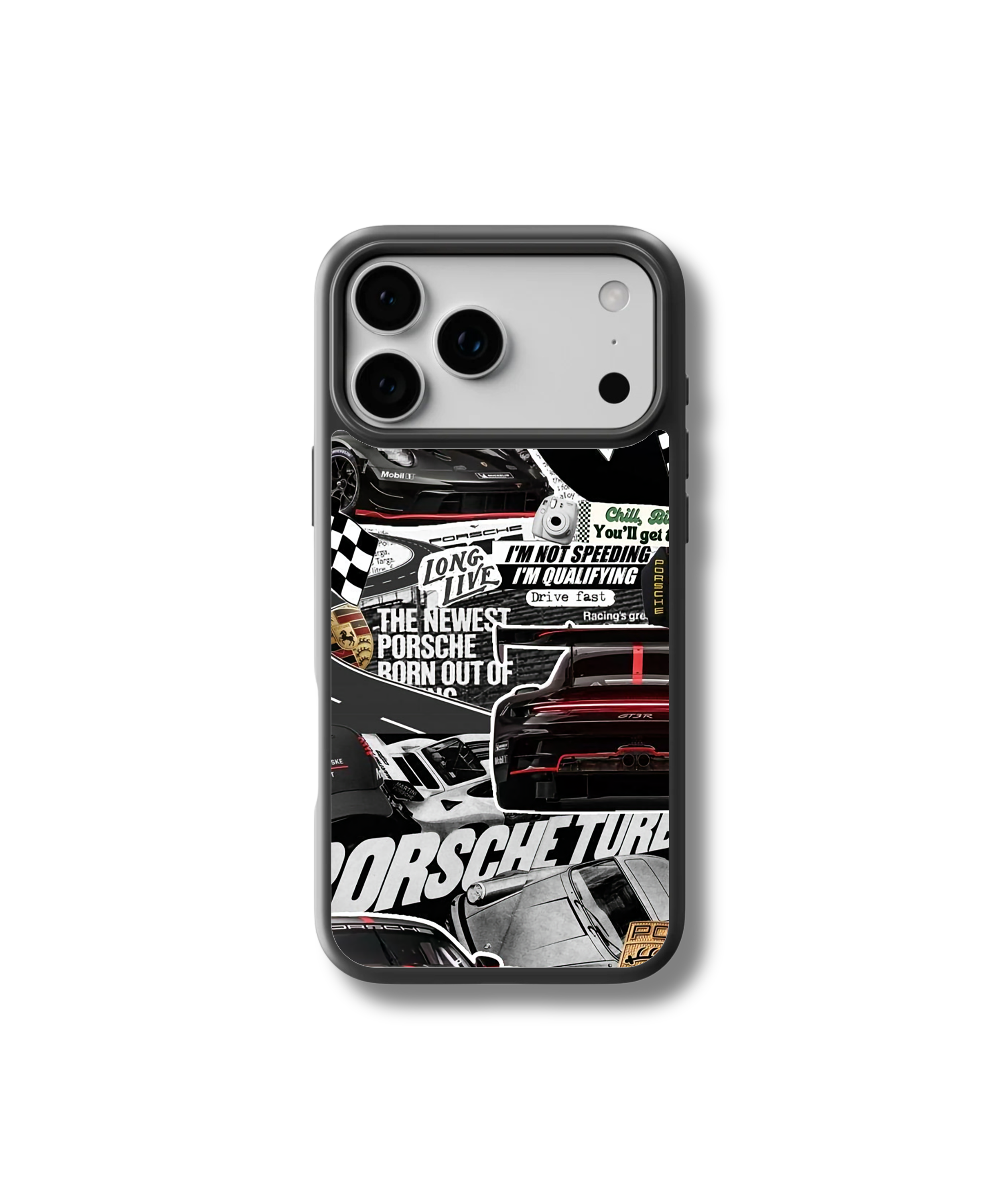 Porsche Turbo Glass Case