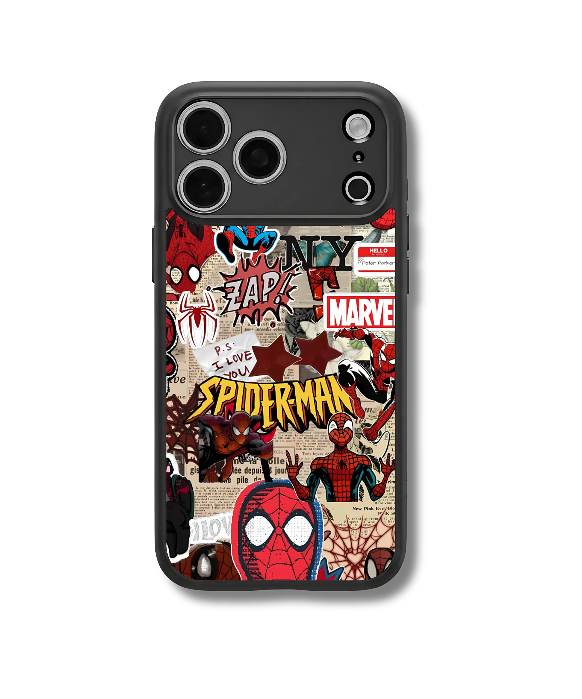 Marvel Spider Man Glass Case