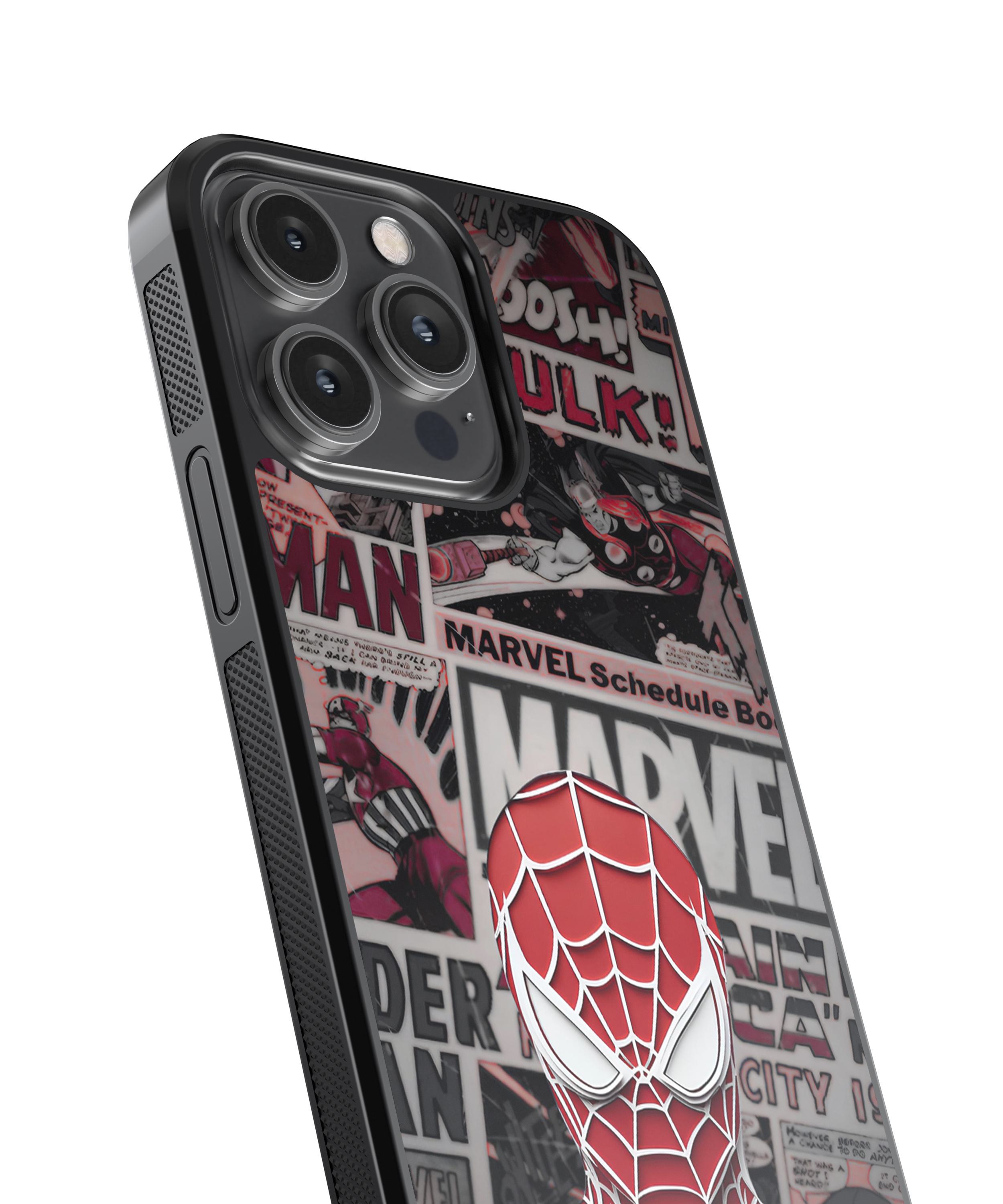 Red Web Armor Hybrid Case