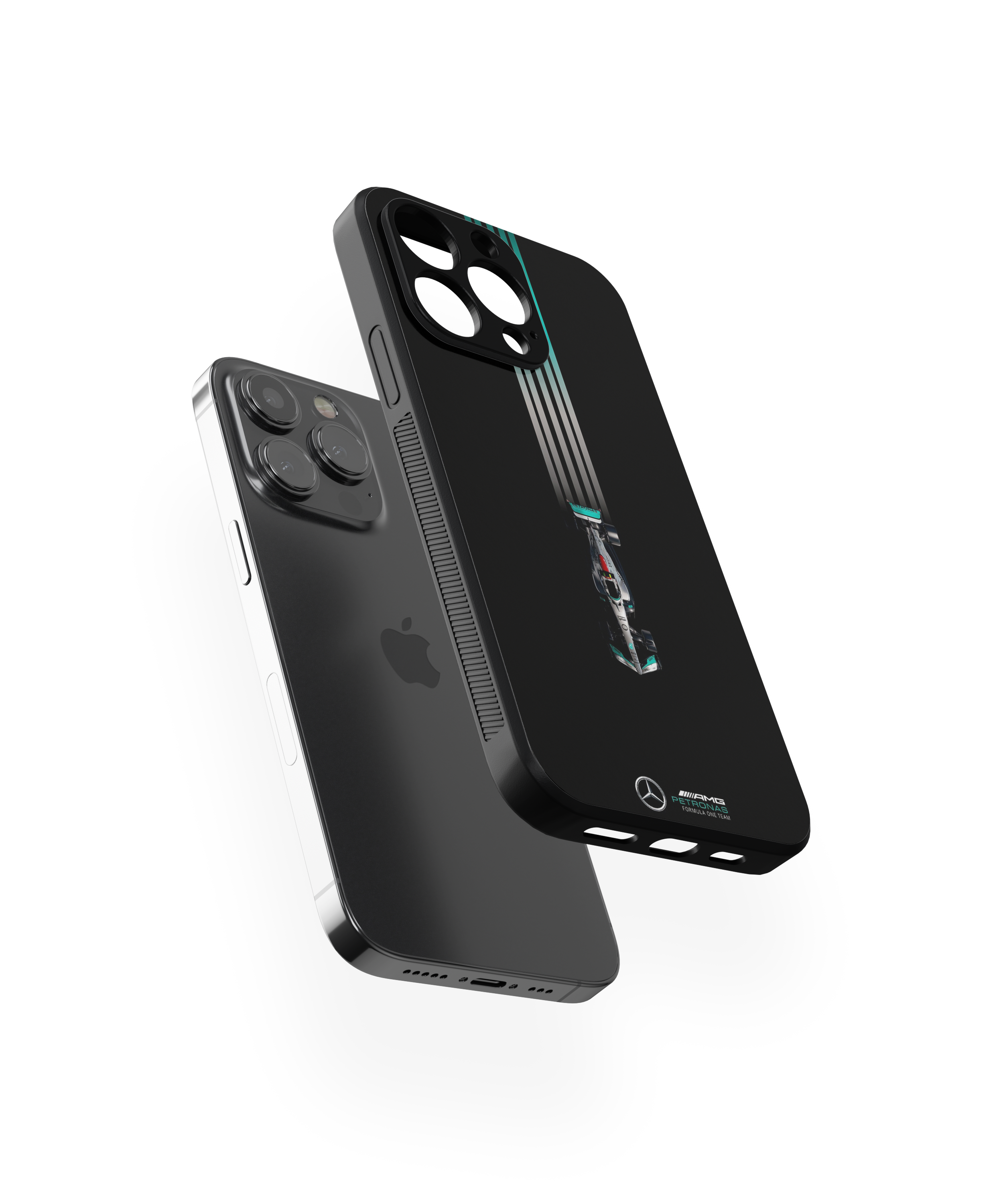 F1 Neon Rider Glass Case