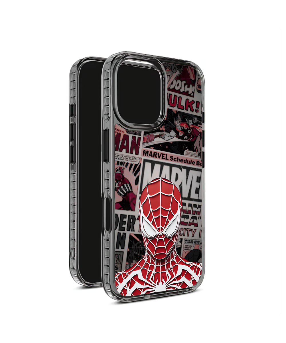 Red Web Armor Stride Case