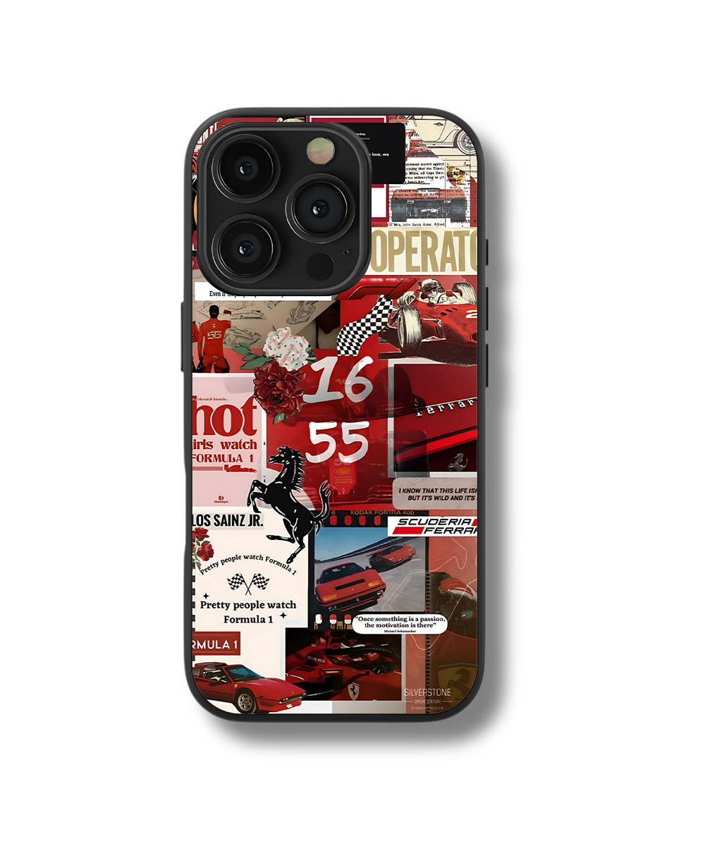 Redline Formula Edition Glass Case