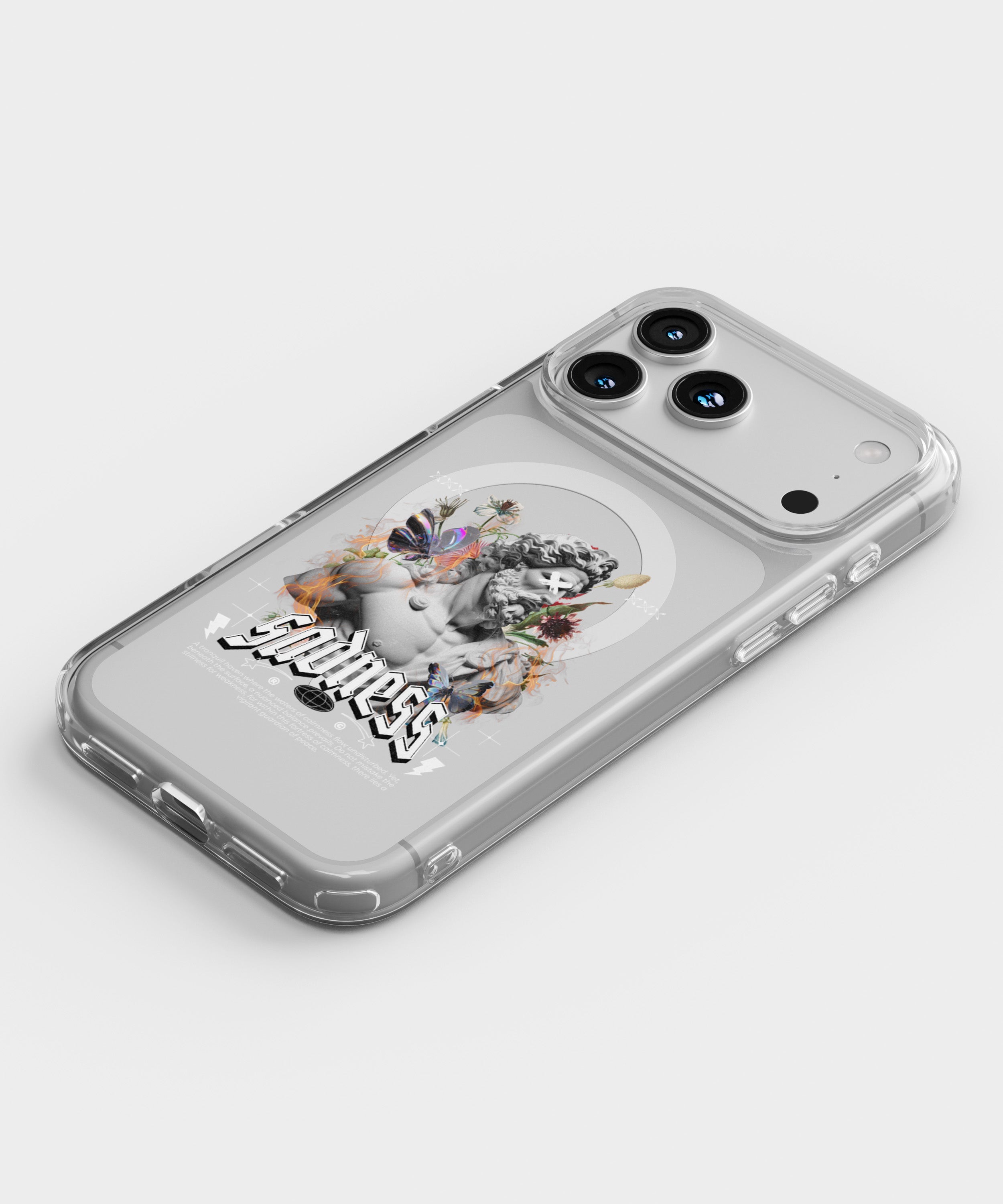 Silent Agony Crystal Magsafe Case