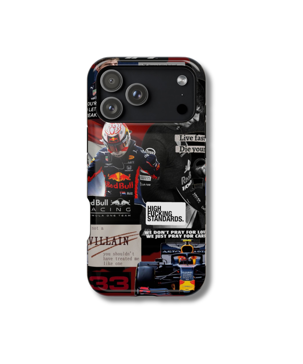 F1 Race Collage Tough Case