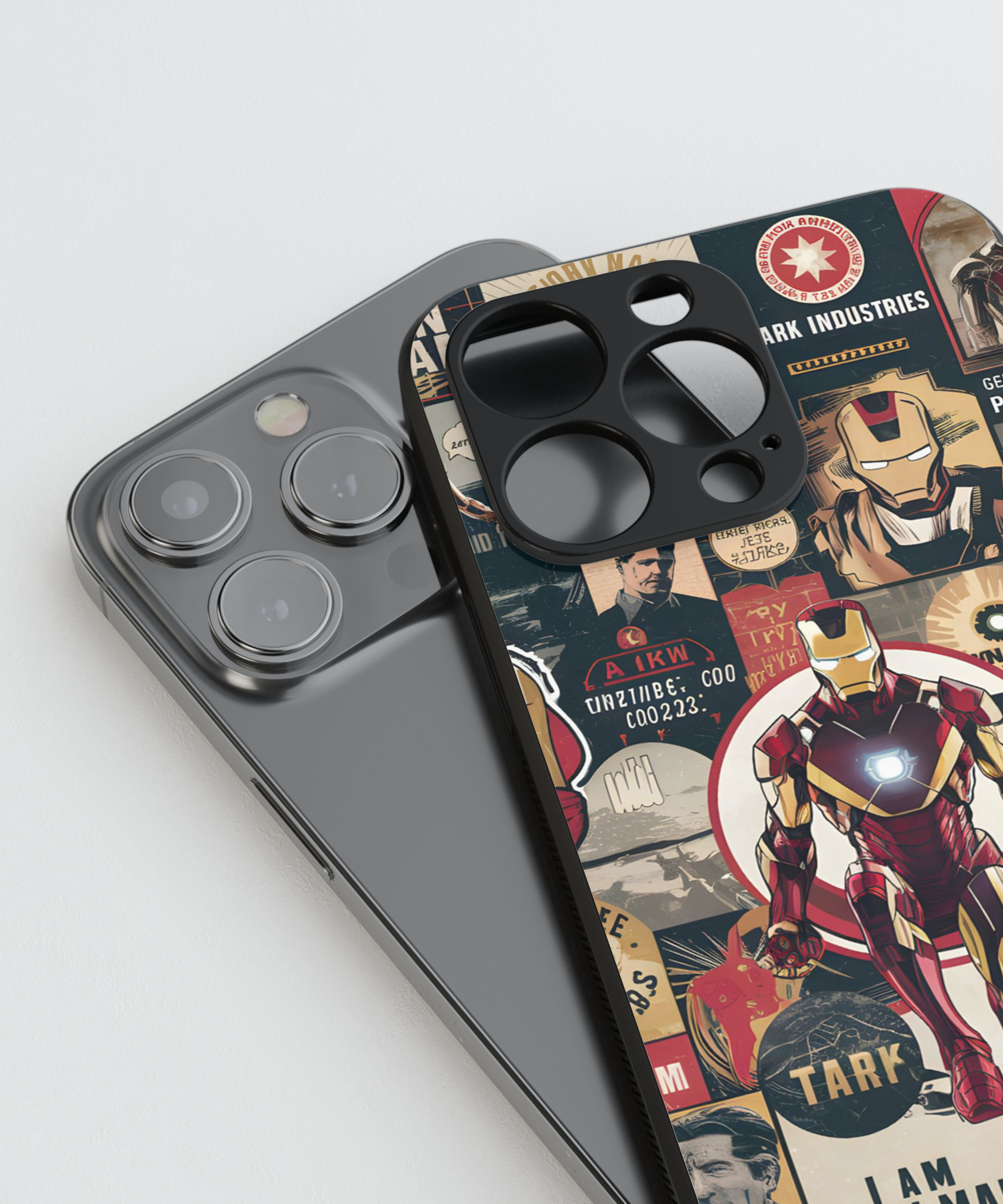 Iron Man Glass Case