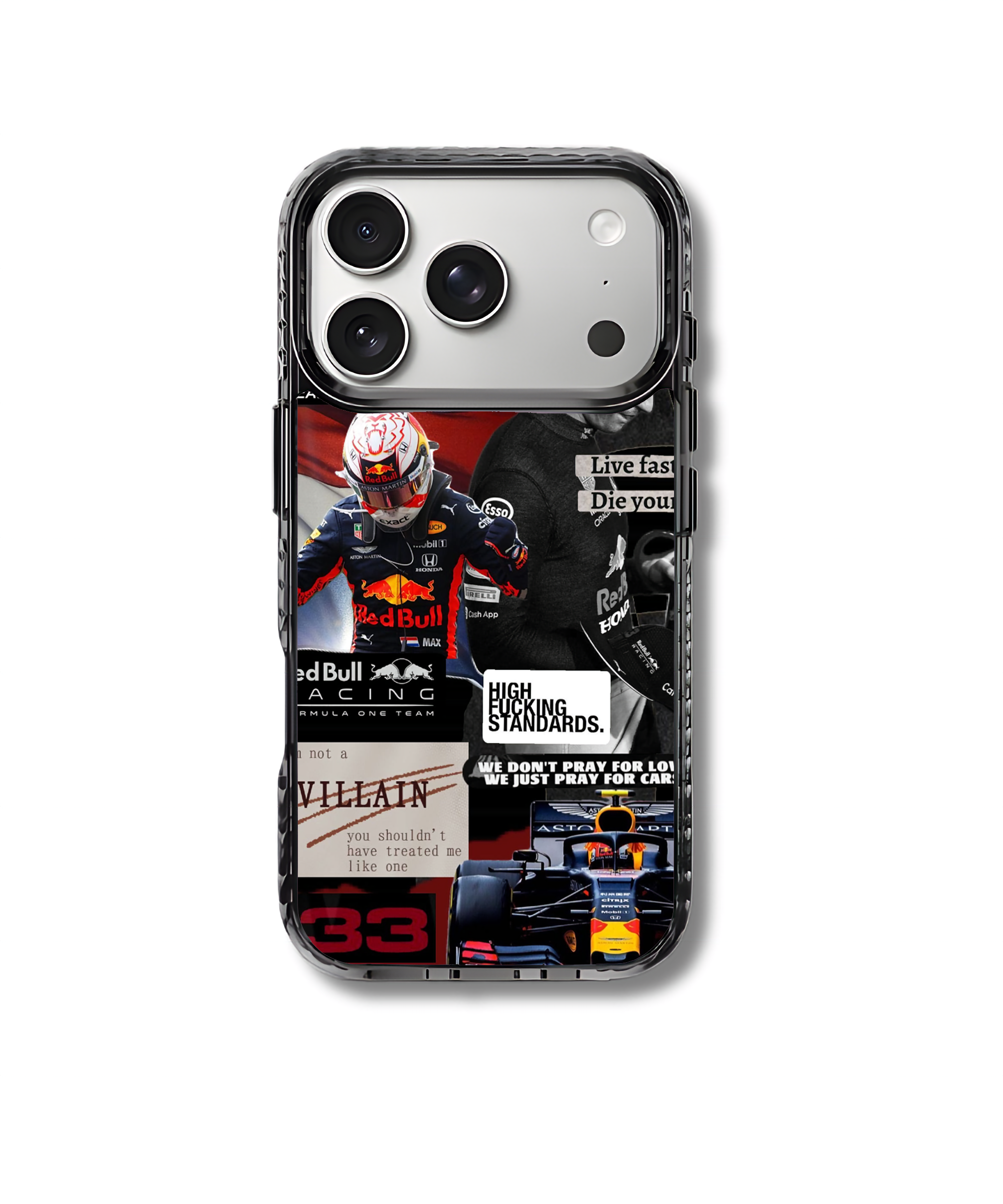 F1 Race Collage Stride Case