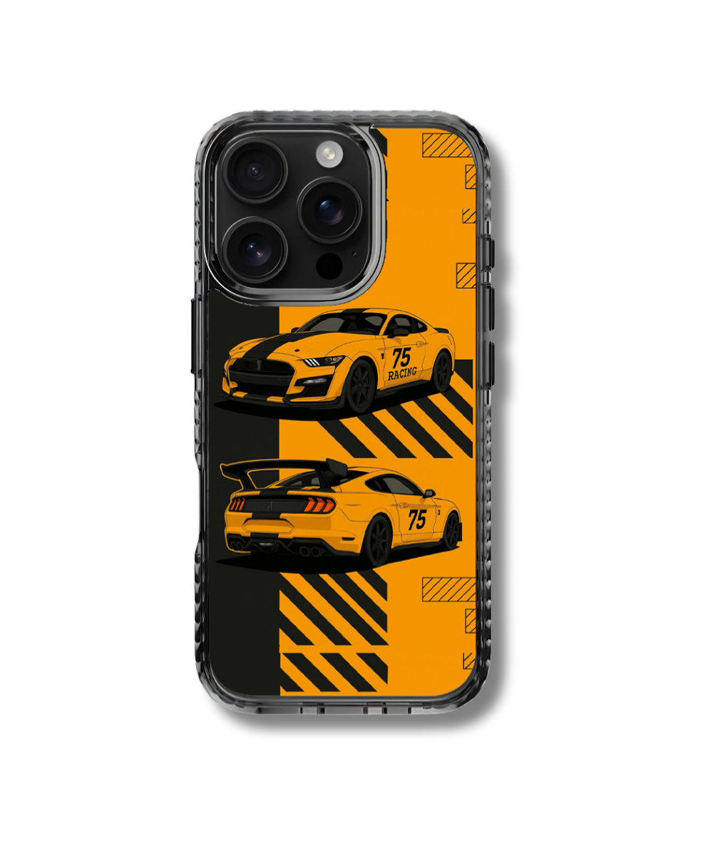 Yellow Tracks Stride Case