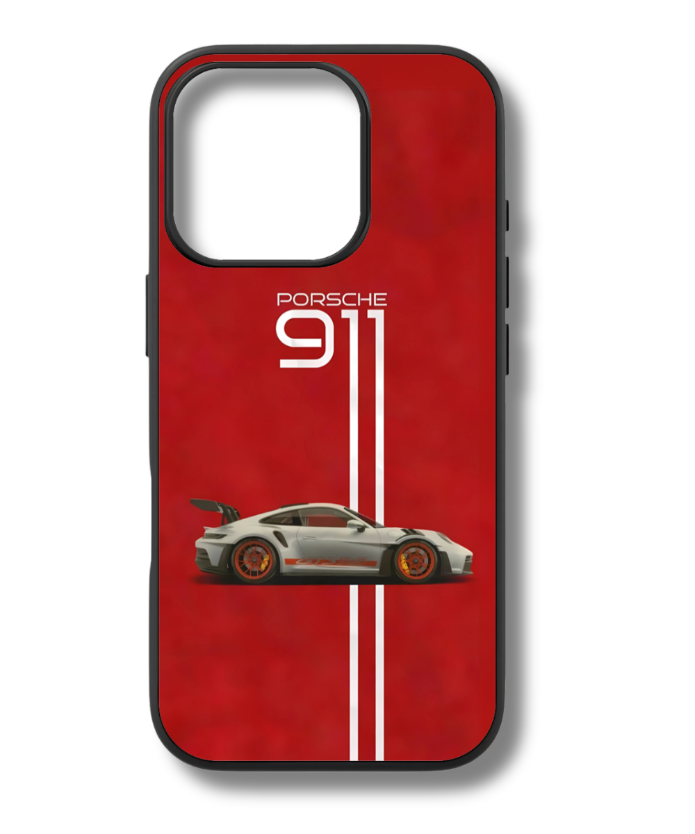 Show your love for iconic sports cars with this stylish Porsche 911 phone case. The bold design and sleek car illustration make a statement.